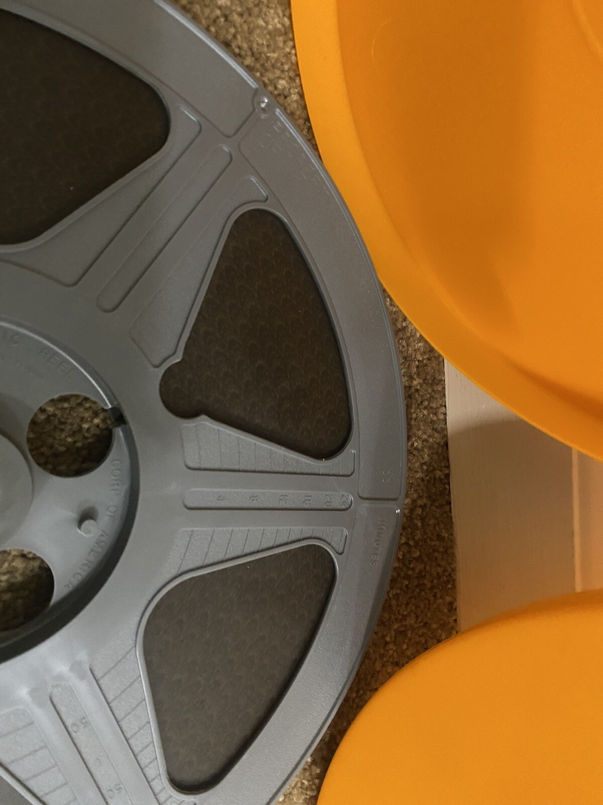 PlioMagic Plastic Film Movie Reel1200 Ft -33 Minutes 16mm With Life On the Run