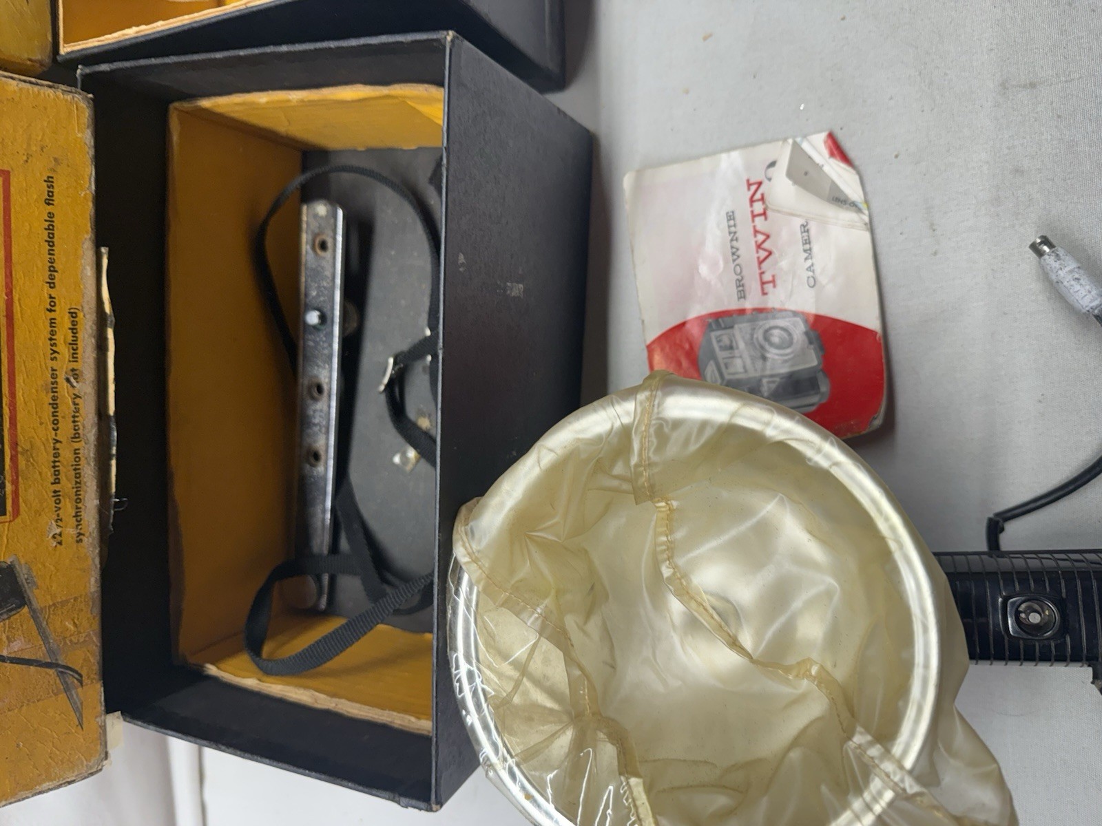 KODAK STANDARD & B-C FLASHOLDER Lot – Original Boxes, Untested, Parts / Display