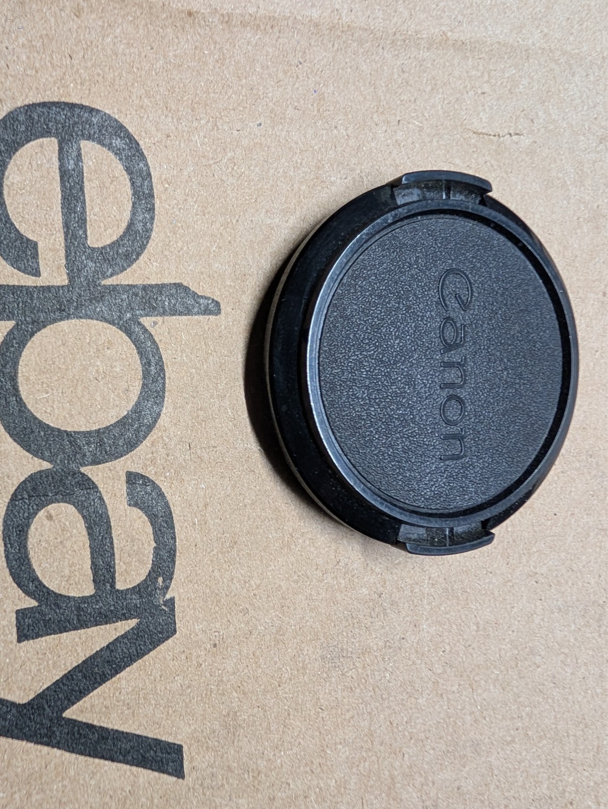 Canon C-52mm Front Pinch Lens Cap – Genuine Original – Made in Japan