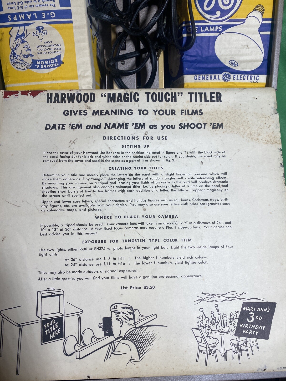 Harwood “Magic Touch” Titler