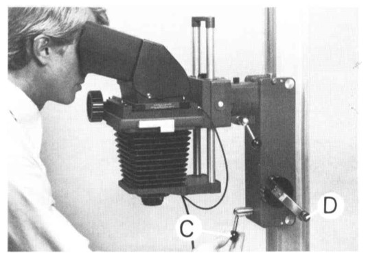 POLAROID MP-4 4X5/PACK SYSTEM: SLIDING 4X5 PLATFORM, 2 LENSES, 2 HOLDERS, MORE+