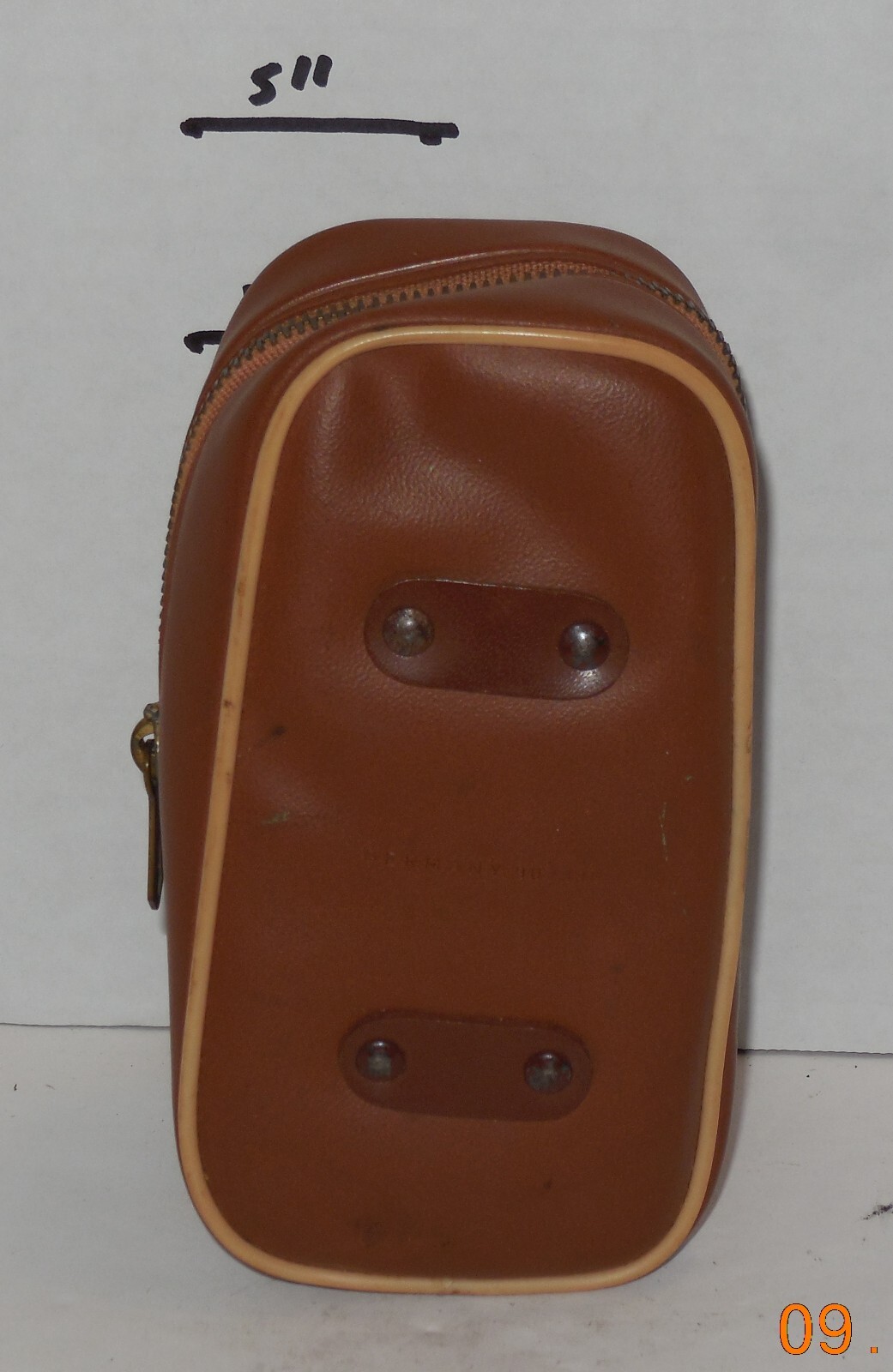 Vintage Agfa Agfalux Pocket Flash with Case Made in Germany UNTESTED