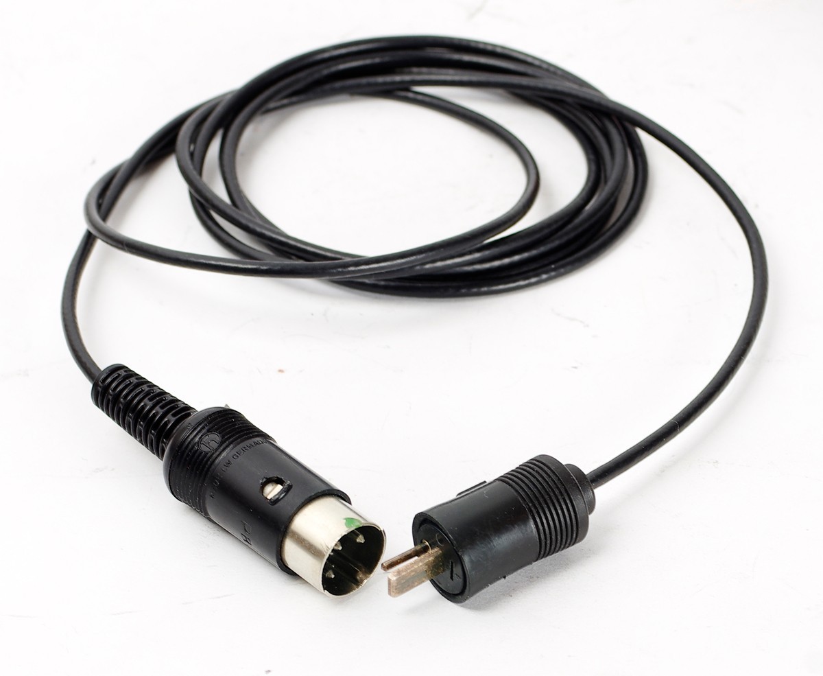 3x Set Power / Connector Cable for Bolex Movie Cameras 16mm Different Types