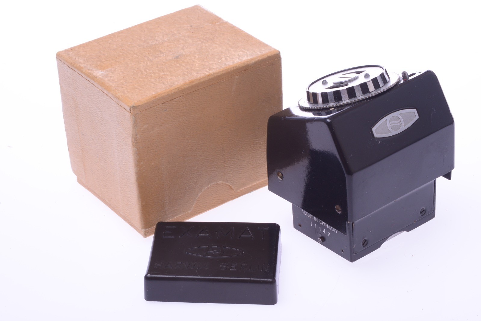 ✅ IHAGEE EXAKTA EXAMAT HARWIX TTL PRISM FINDER 35MM CAMERA EXA BOXED *READ*