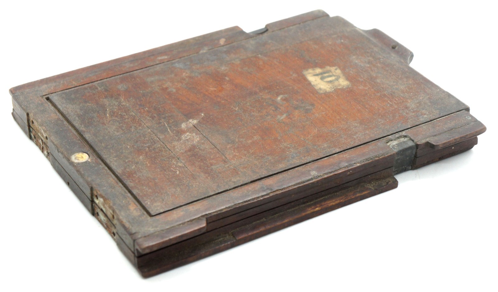 Vintage Wooden Mahogany Film Plate Holder for Large Format 4.5×6.5 ” Cameras