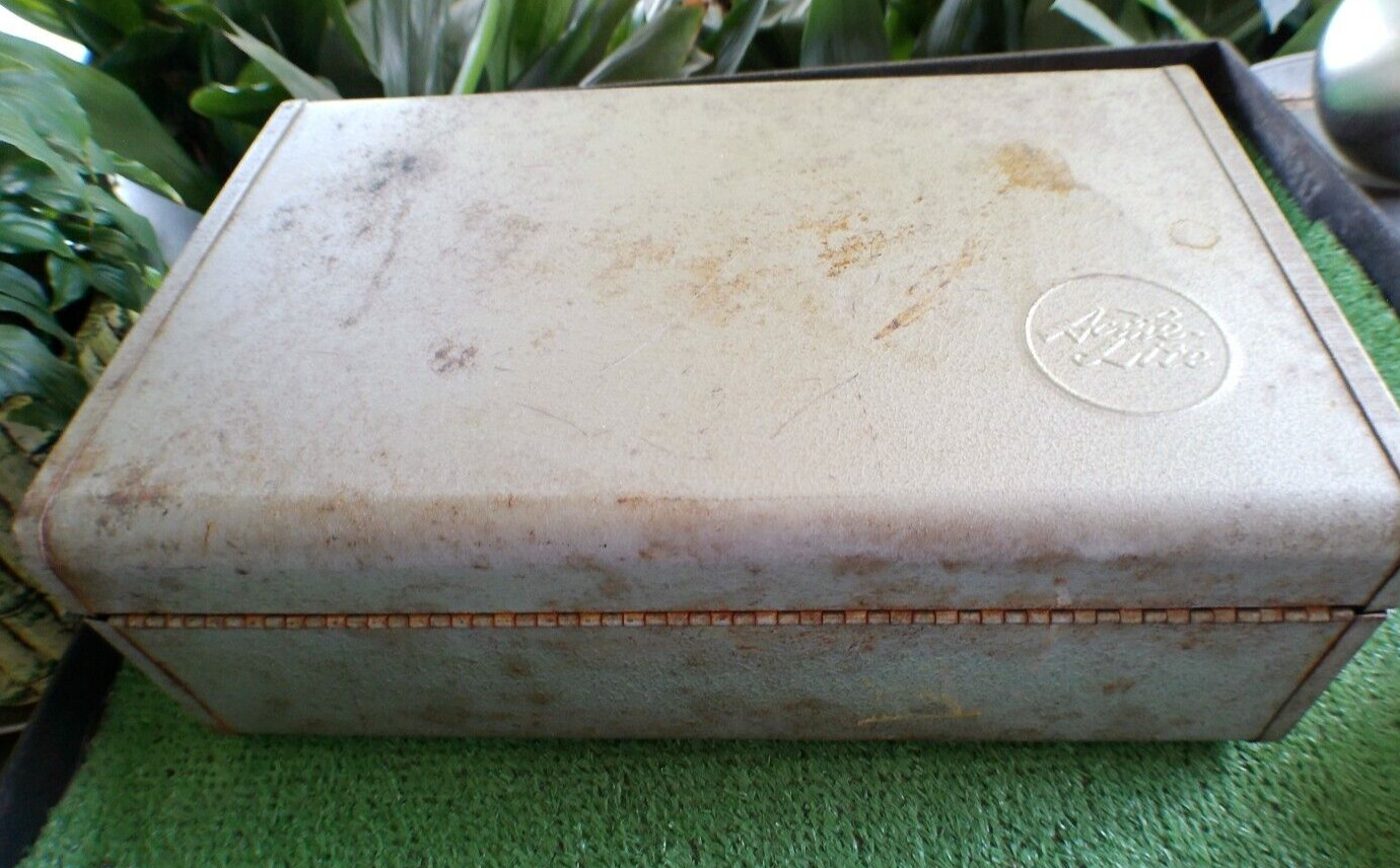 Vintage 1960s Acme Lite Mov-E-Lite 2 Bulb Lighting Bar w/ Case