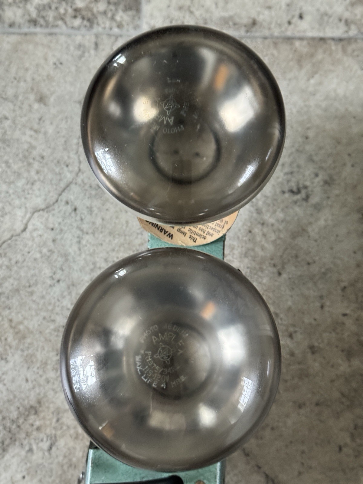 Vintage 1950s–60s PM V-PAK Bar Lite Studio Light Kit – AREL PM4 Compact Green