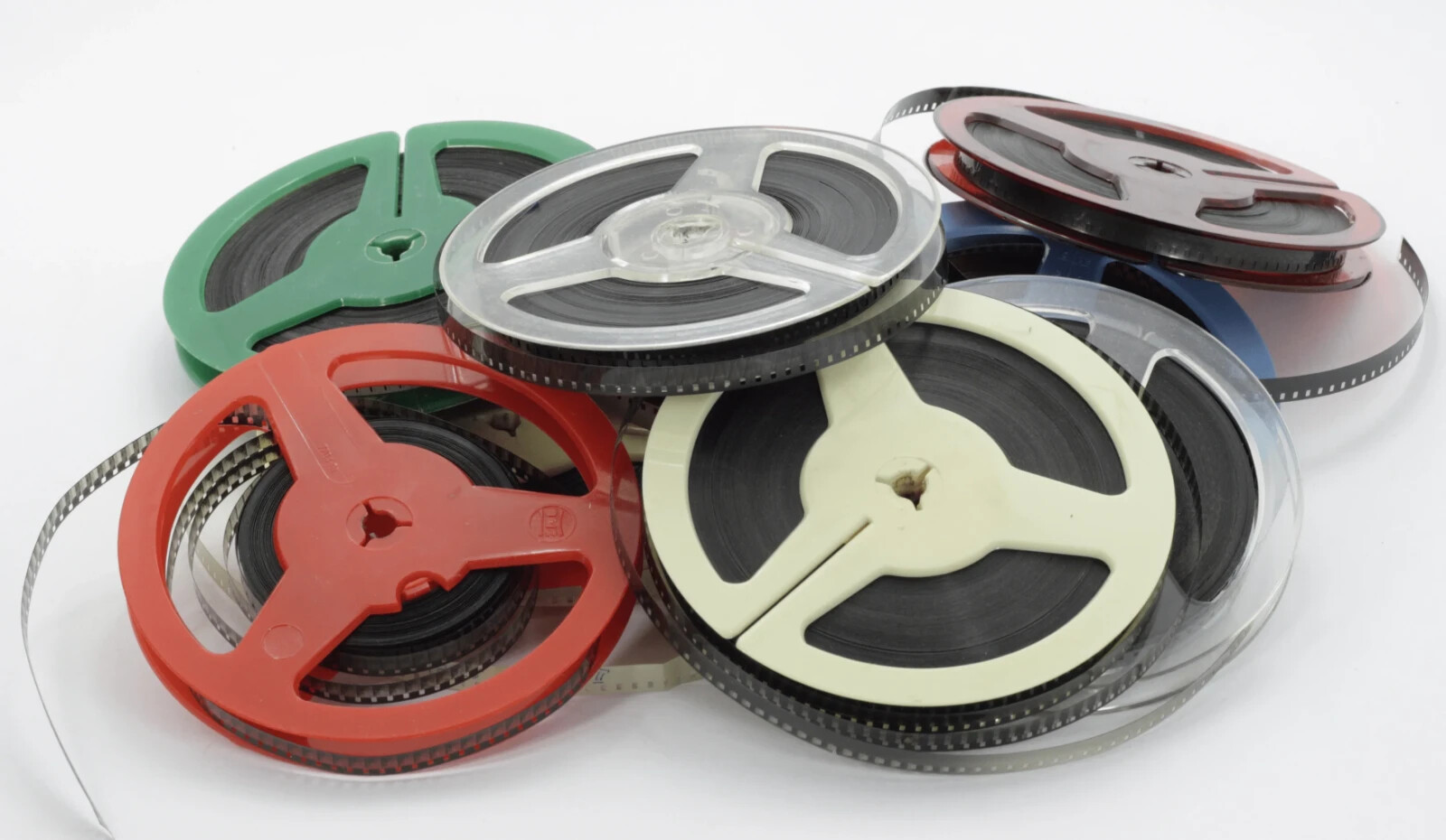 1x 200FT SUPER 8 Cine Film Reel Empty Take Up Spool Various Brand +8mm Converter