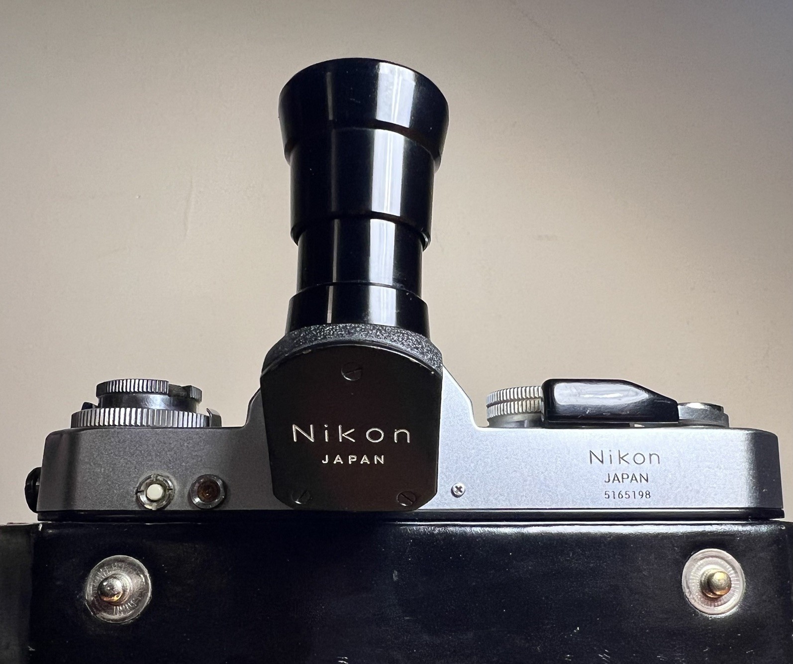 Vintage Nikon nikkormat right angle viewing attachment (Black) made in Japan