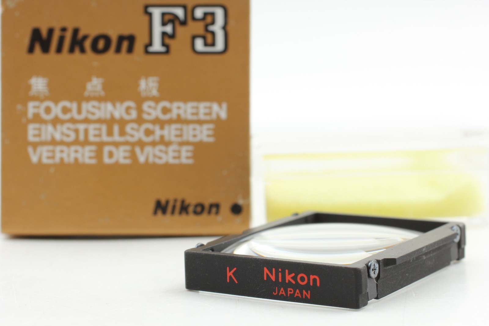 [Unused] Nikon F3 Focusing Screen Type K Matte Microprism For F3 HP From JAPAN