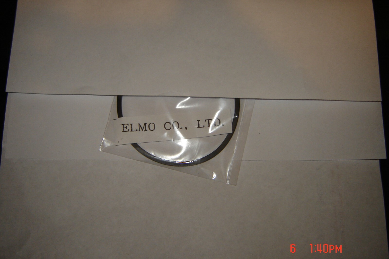 Elmo ST 1200 Motor Drive Belt, New Belt.