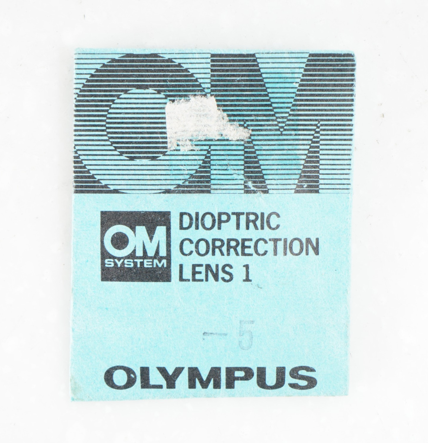 – OLYMPUS OM SYSTEM DIOPTRIC CORRECTION LENS 1 (-5) FOR OM-1(N), OM-2(N)