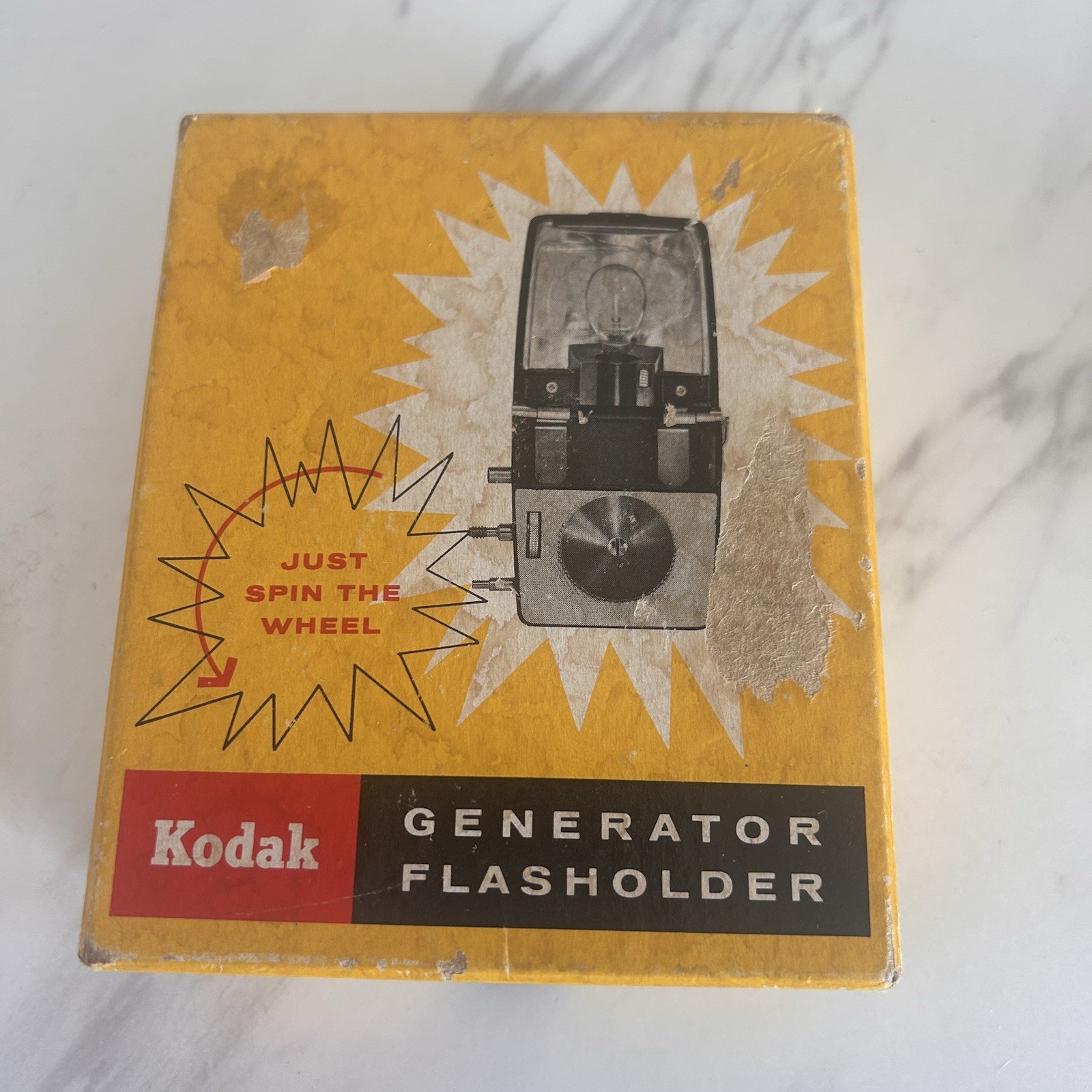 Vintage Eastman Kodak Generator Flasholder Type One 771 W/ Original Box USA BxPP