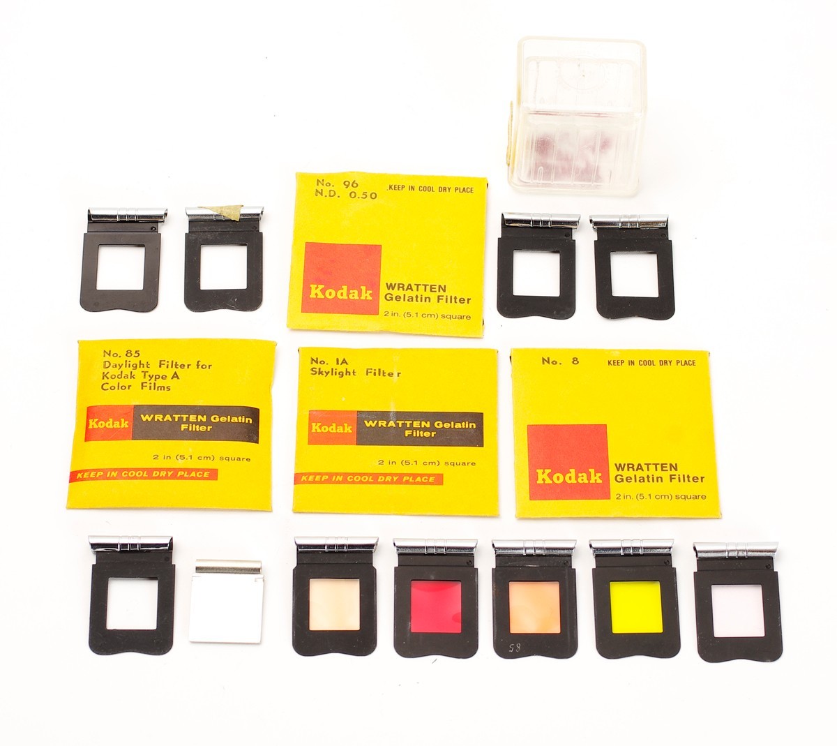 10x Bolex Filter Holder for Wratten Gel Filters for H16 Models & Filters Expired