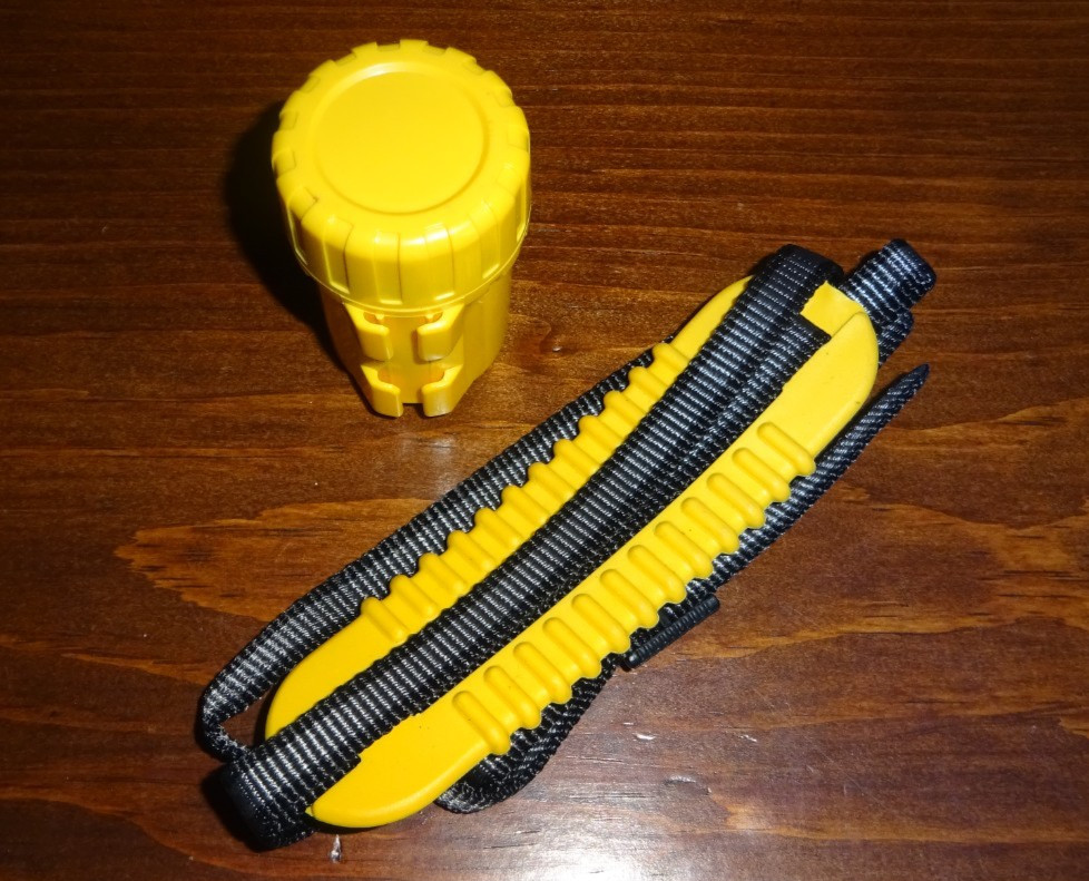 35mm Film Canisters w/Shoulder Strap, Screw-On Lid, Rubber Waterpoof Gasket, New