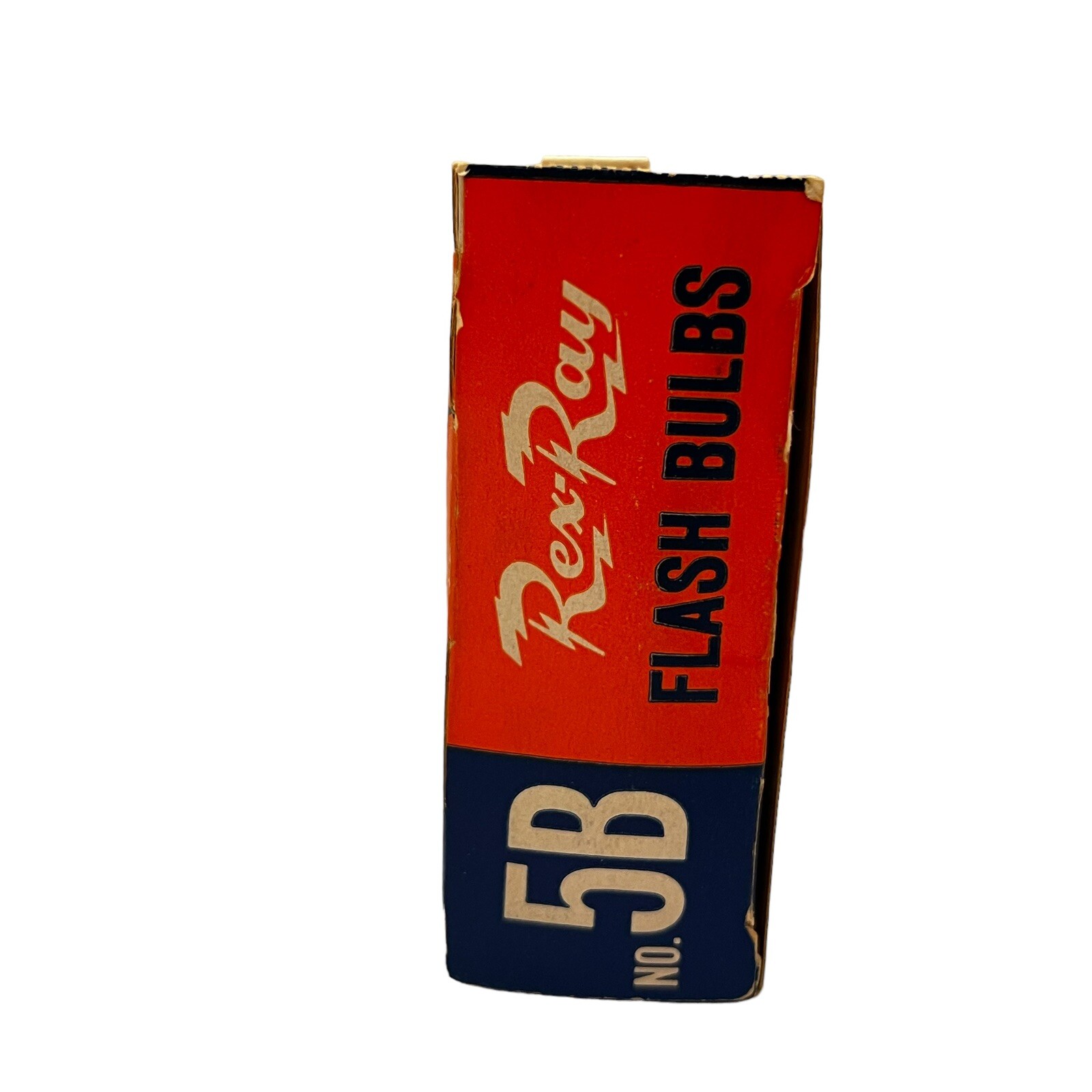 Vintage REX-RAY FLASH BULBS No. 5B Never Used 9 Blue Bulbs Total READ RARE