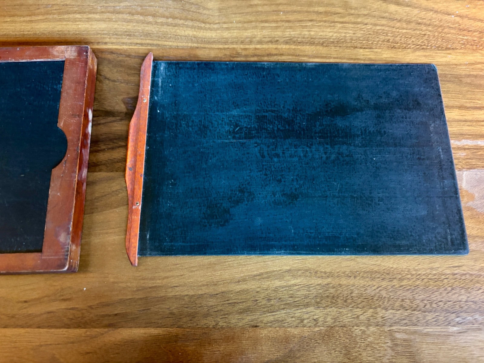 Antique 1800’s Box Camera Large Format Wood Film Plate Holder