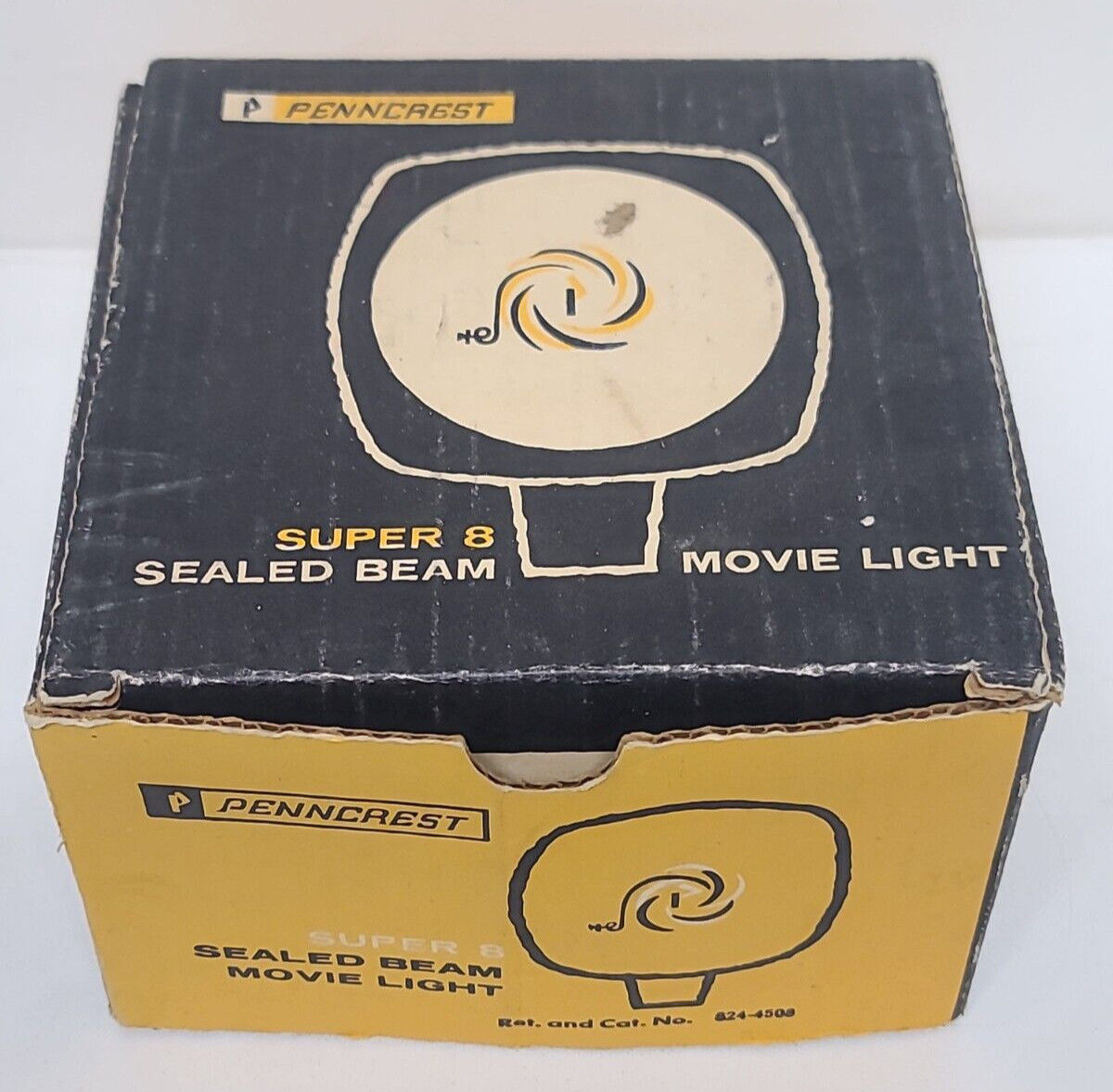 Penncrest Super 8 Sealed Beam Movie Light Photography Working Condition Prop Lit