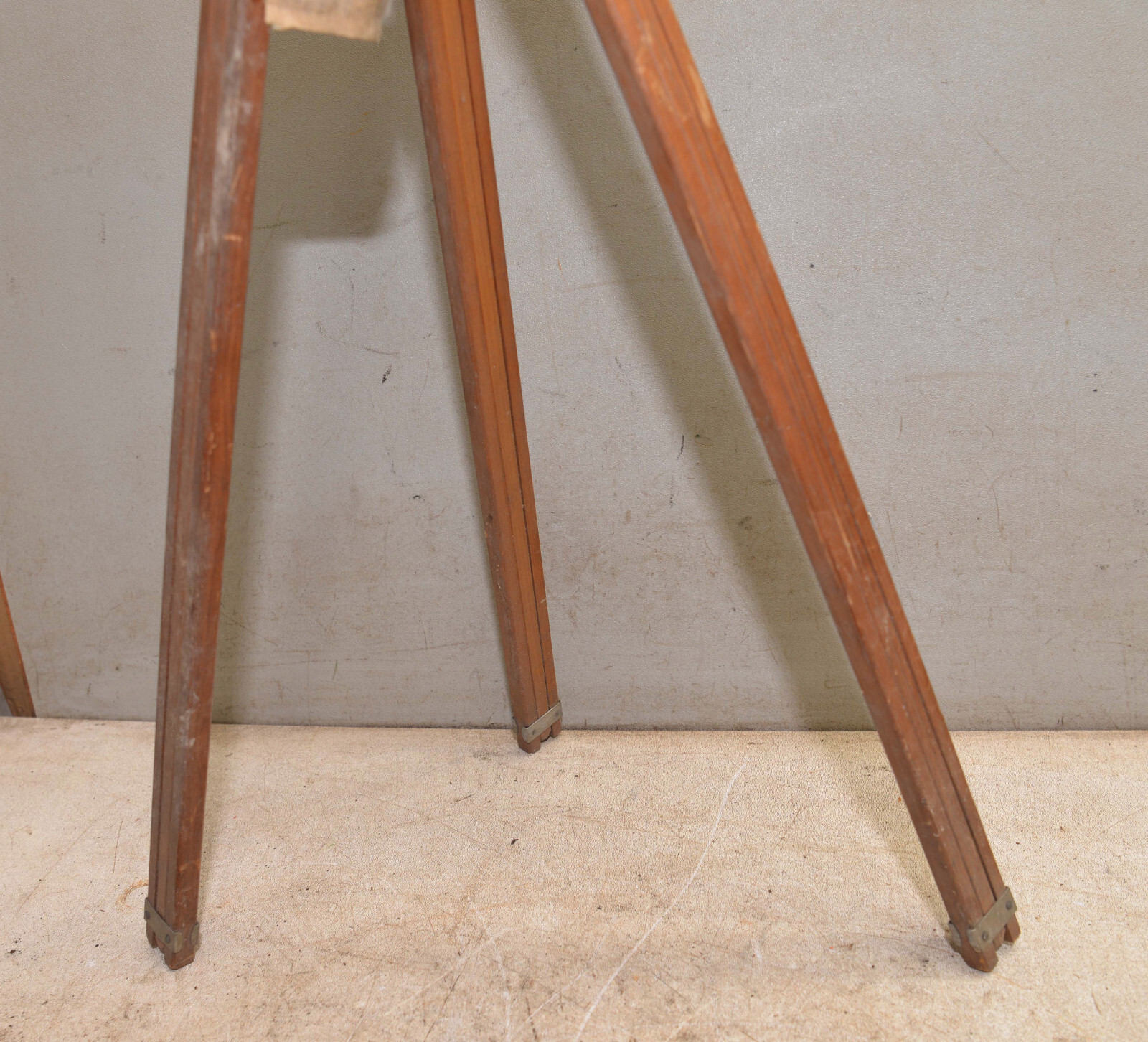Rare camera tripod Promo Works made for Eastman Kodak wood brass collectible T4