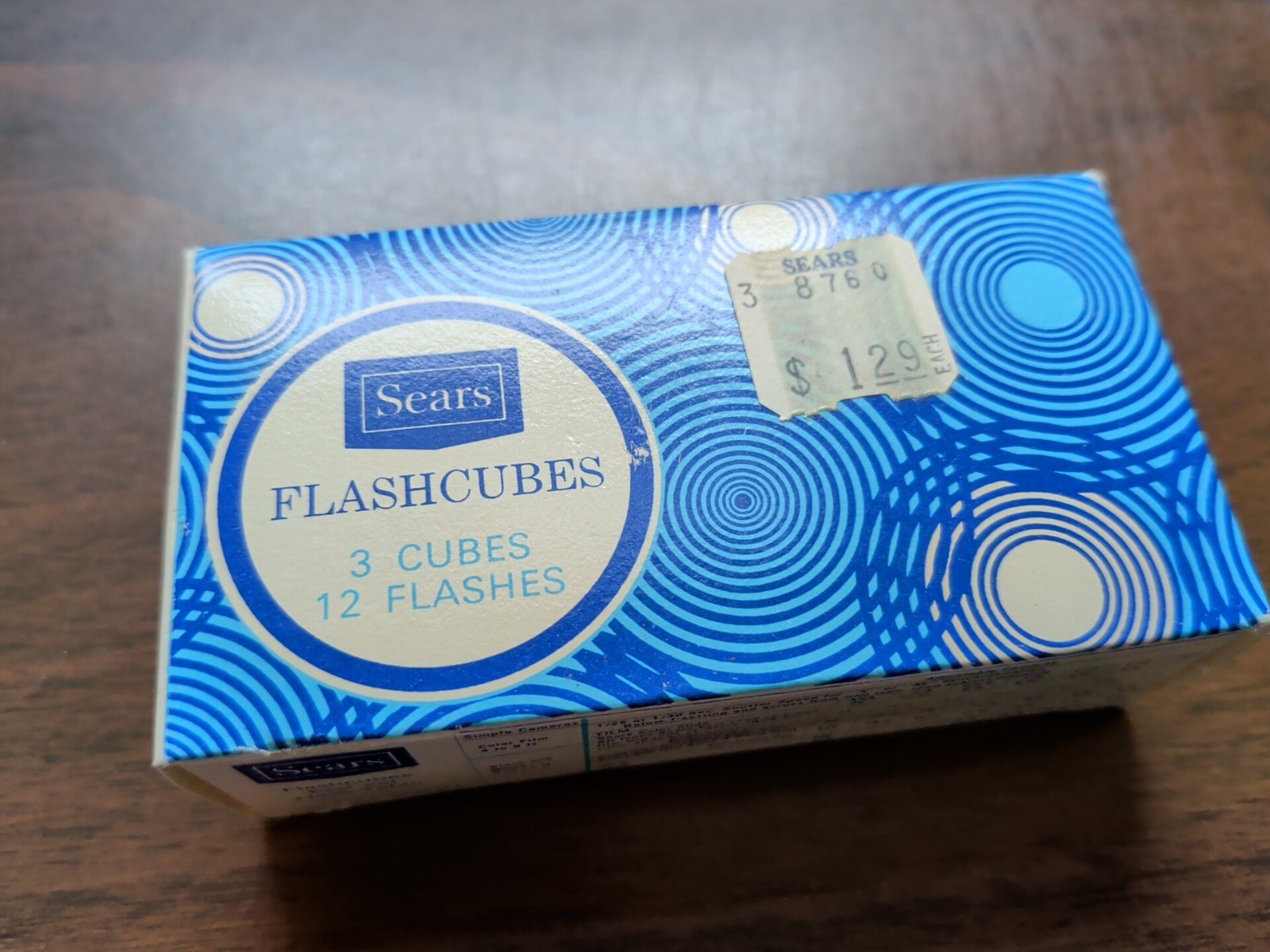 Vintage 1960s Sears Flashcubes – Unopened New Old Stock (NOS)