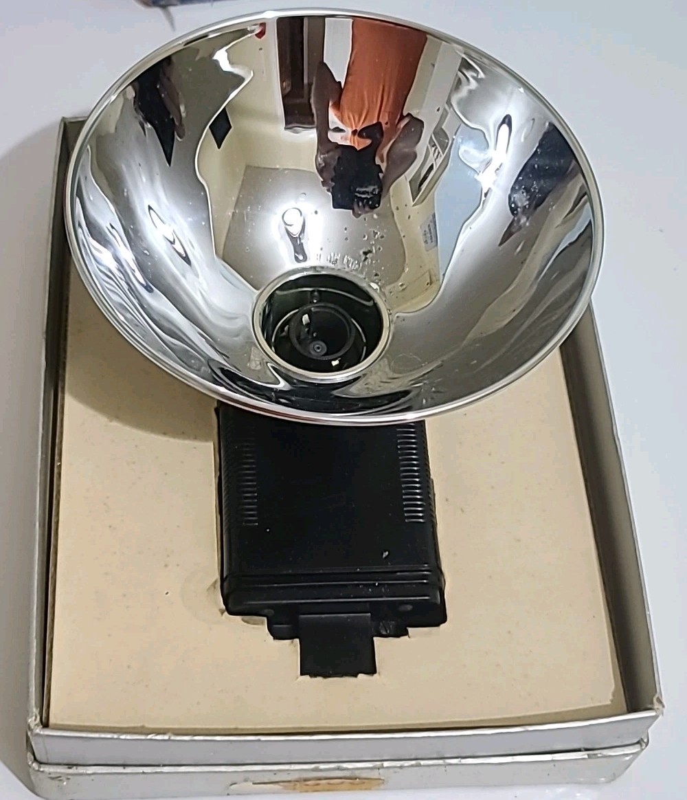 Vintage 1950s argus FLASH UNIT for C4, ef, 21 Cameras in Original Box