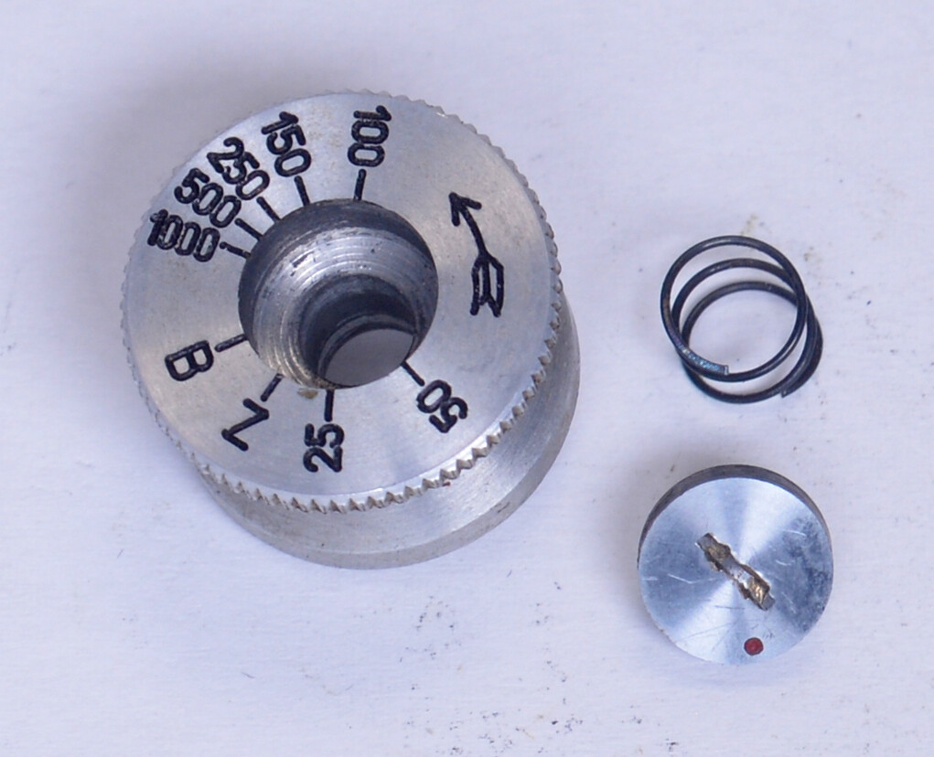 Ihagee Dresden EXAKTA II Shutter Speed Dial Knob Vintage SLR Film Camera Parts