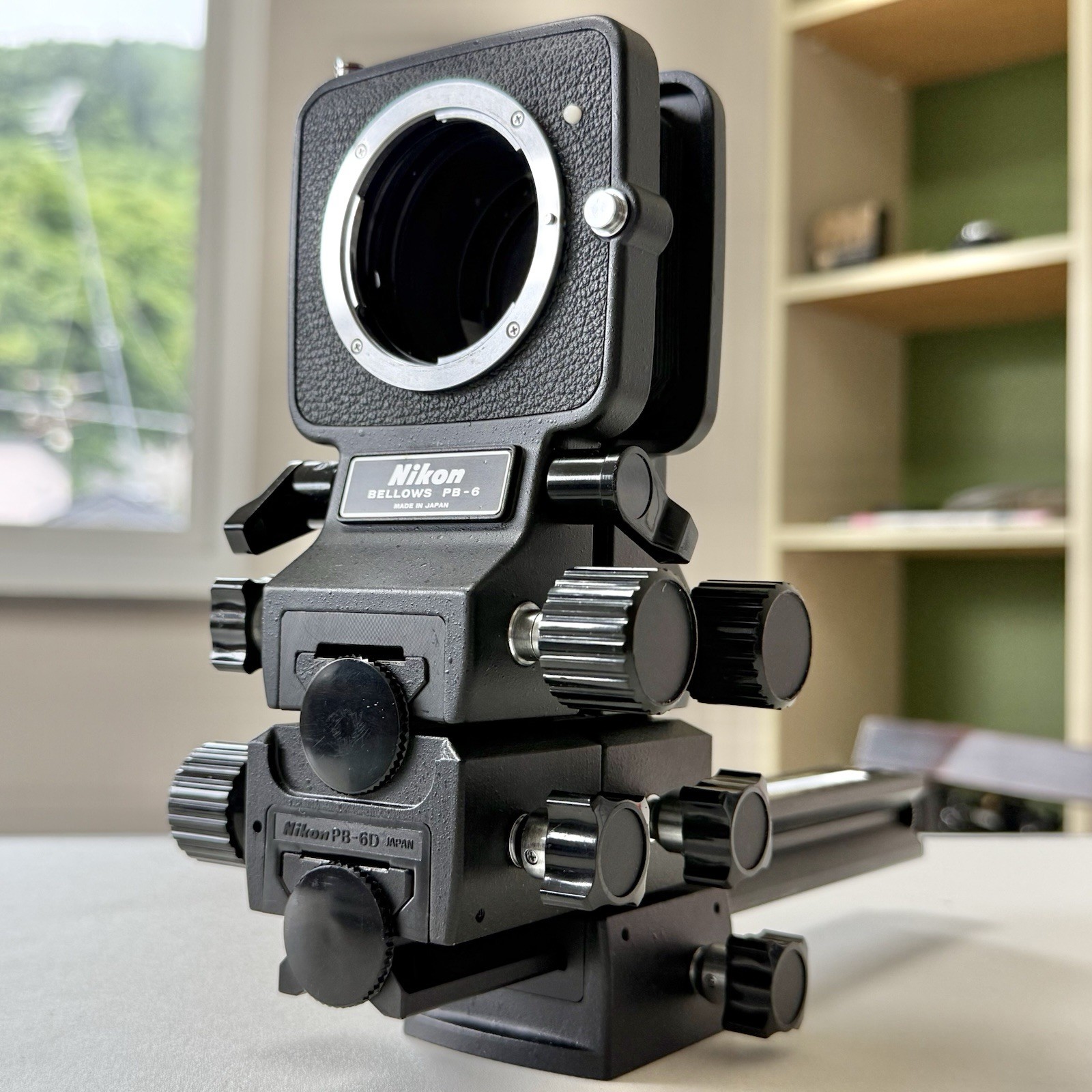 Vintage Nikon PB-6 Bellows Focusing attachment From JAPAN N Mint-
