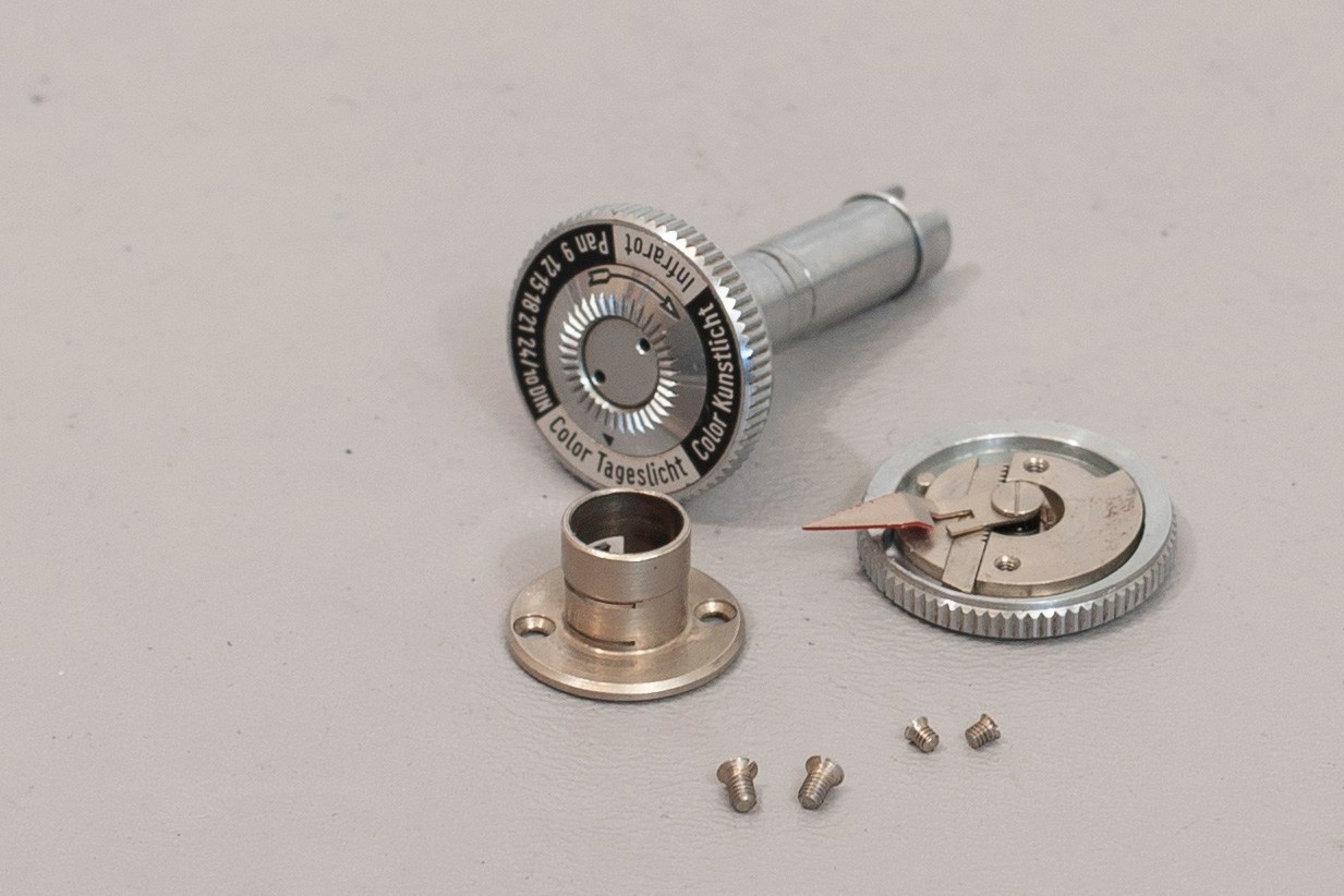Kodak Retina film ravined & light meter top replacement parts original made