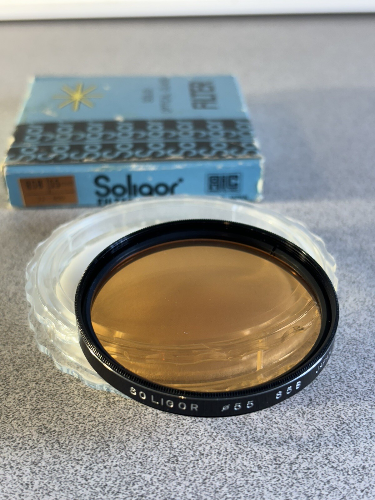 Vintage Soligor SOLID OPTICAL GLASS 55mm PL (Polarising) Filter – MADE IN JAPAN
