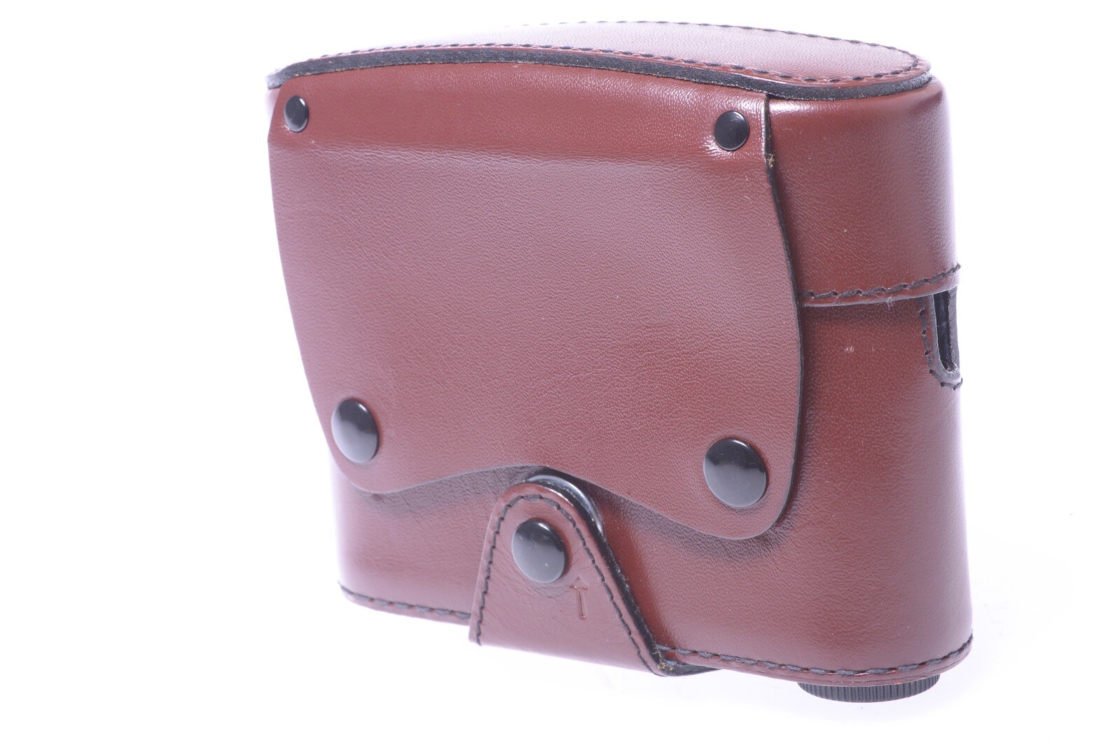 ✅ LEICA R R3 *MINT* GENUINE BURGUNDY CAMERA CASE FOR 35MM, 50MM LENSES