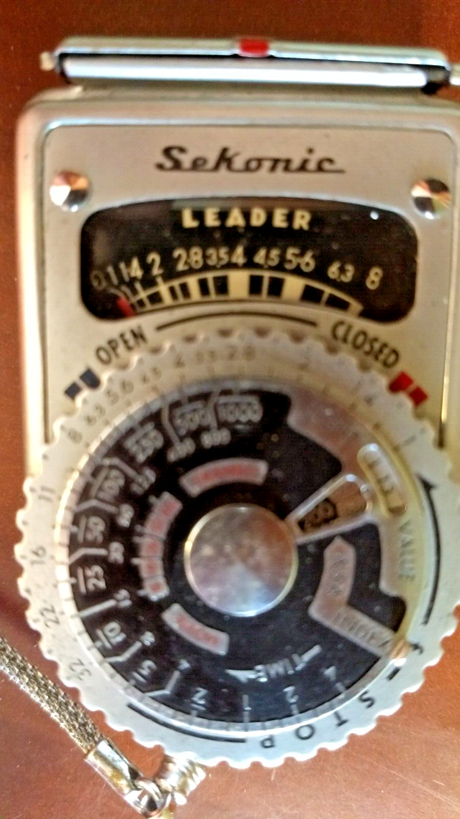 Vintage Sekonic LEADER L-6 L-VI Photography Light Meter Classic Design with Case
