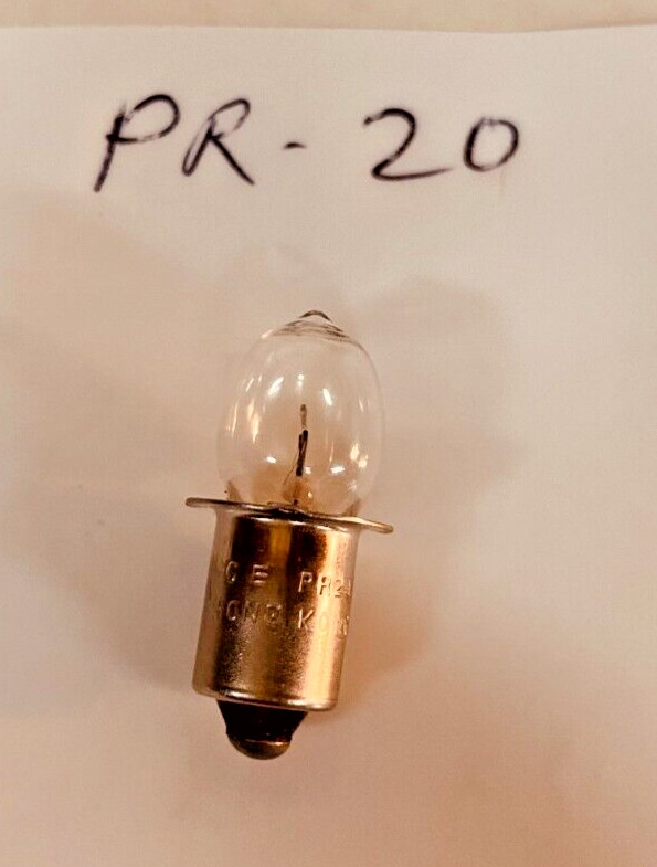 PR-20 FLASH LIGHT BULB (PR20) MINIATURE BULB LAMP