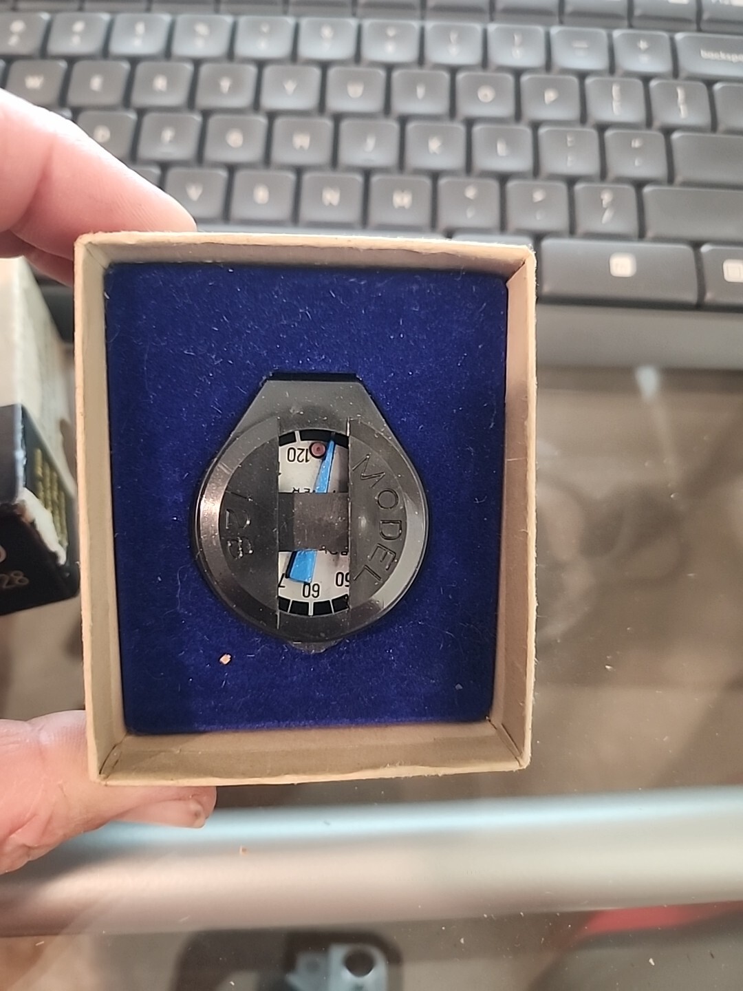 Polaroid 128 Development Timer + Box. Not Tested