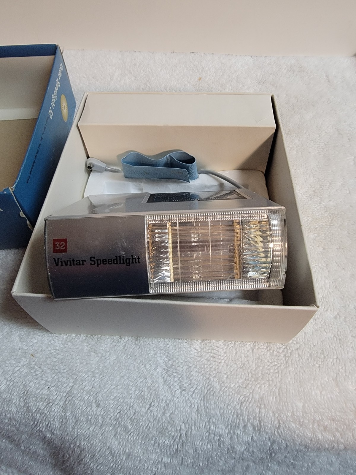 Vintage Vivitar Speedlight 32 Electronic Flash Unit with Box Japan