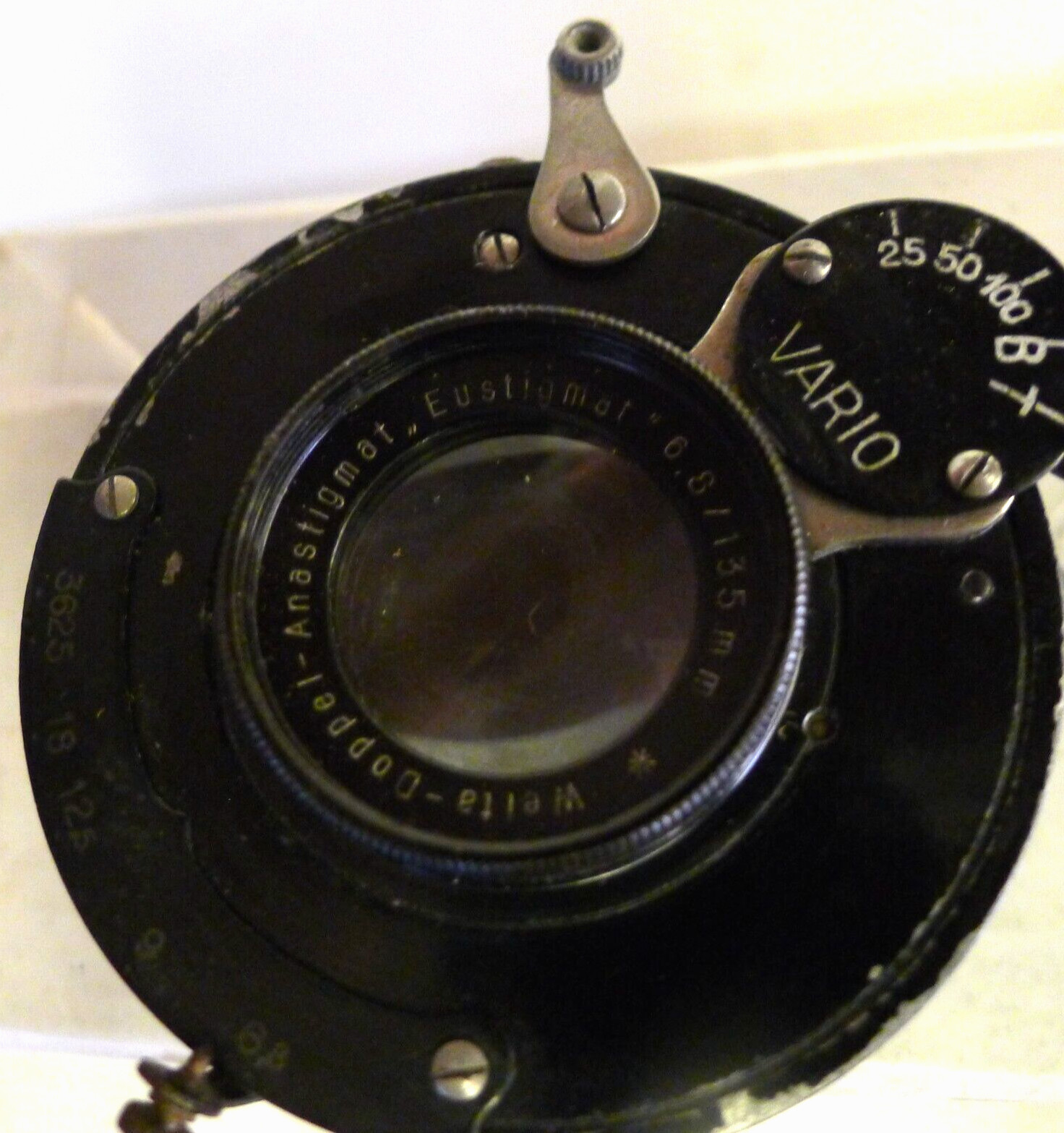 Welta Doppel Anastigmat Enlarging f 6.8 135mm Lens w/ Vario Shutter – Vintage