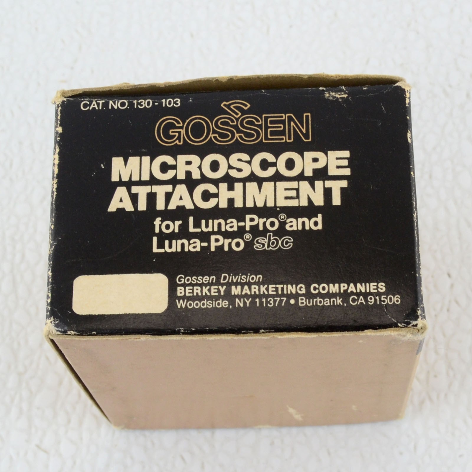 Gossen Microscope Attachment for Luna-Pro & Luna-Pro sbc Meters – NOS Boxed