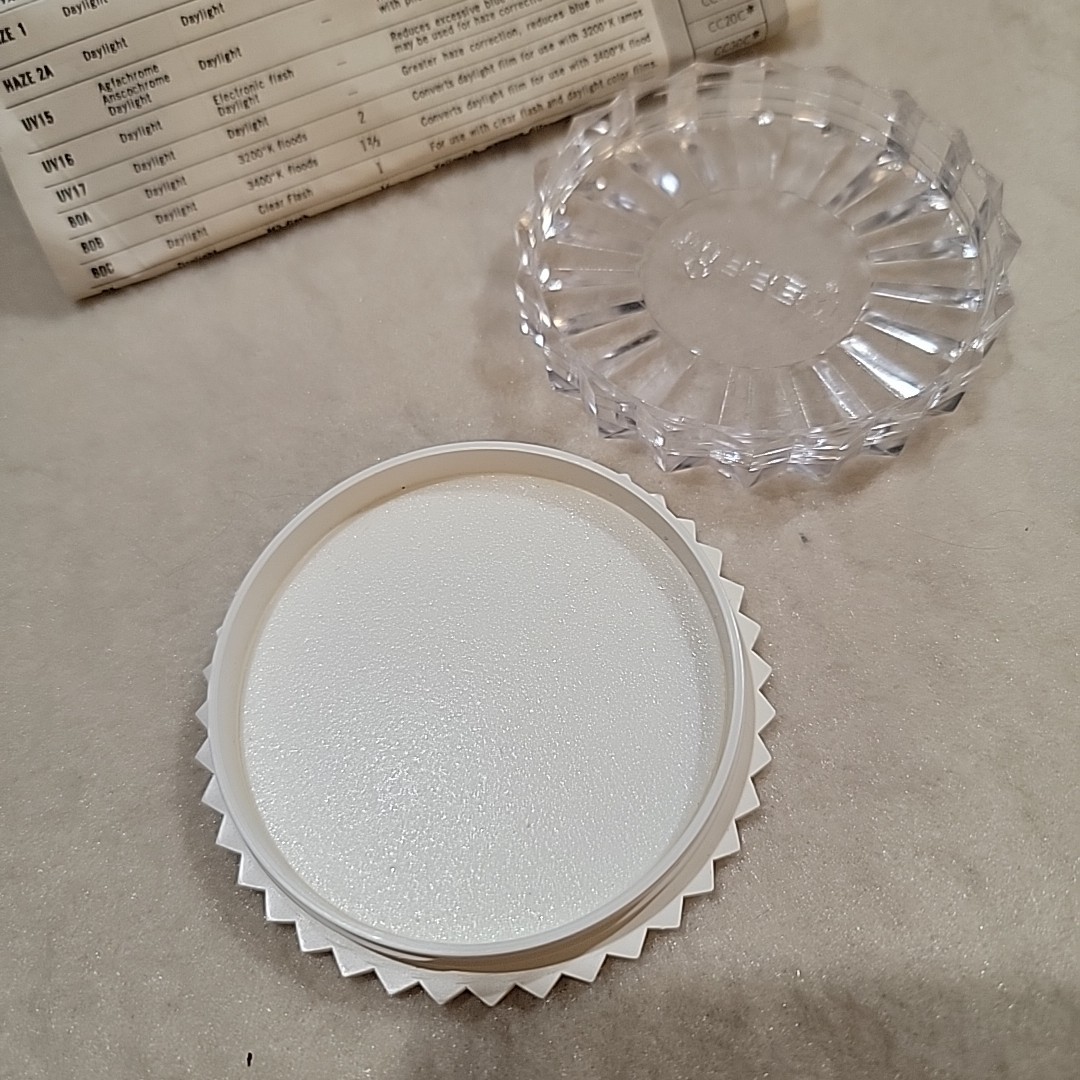 Vintage W Box 1983 ? Tiffen 58mm Black Filter Halation Diffusion Photography Col