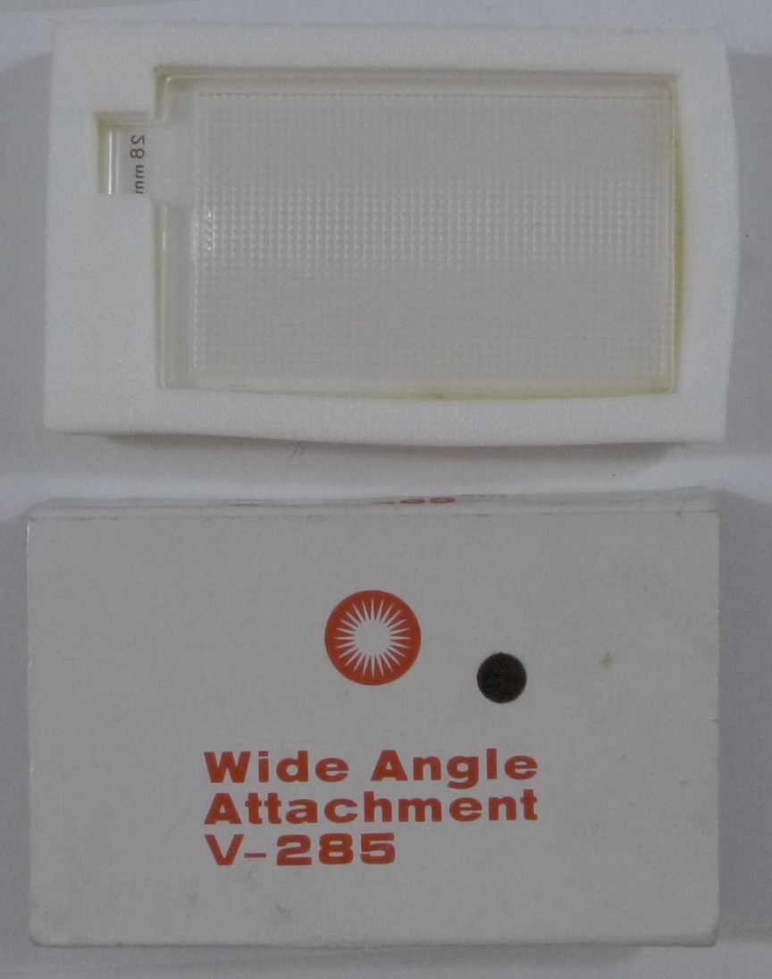 Vivitar V-285 Wide Angle Attachment 28mm Filter for Flash – Made in Japan BB