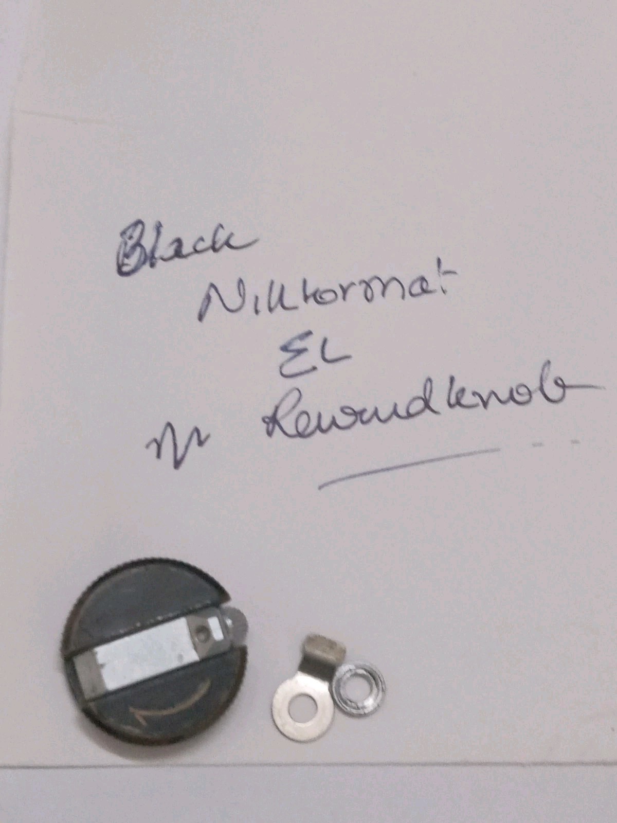 Rewind Knob For Black Nikkormat EL/ Nikomat EL Film SLR Camera Used Spare Part