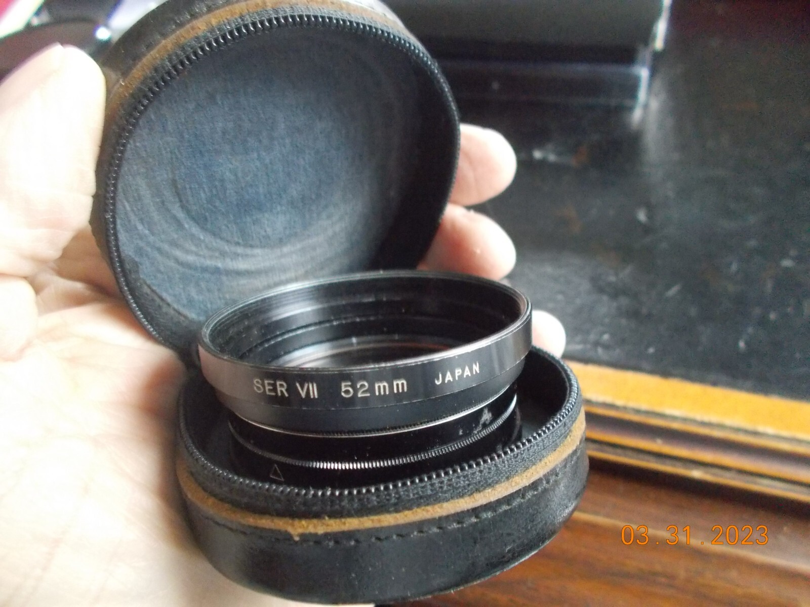 49mm Samigon 1A Filter + 49mm POL Filter + 49 to 52mm Stepup Ring All Japan