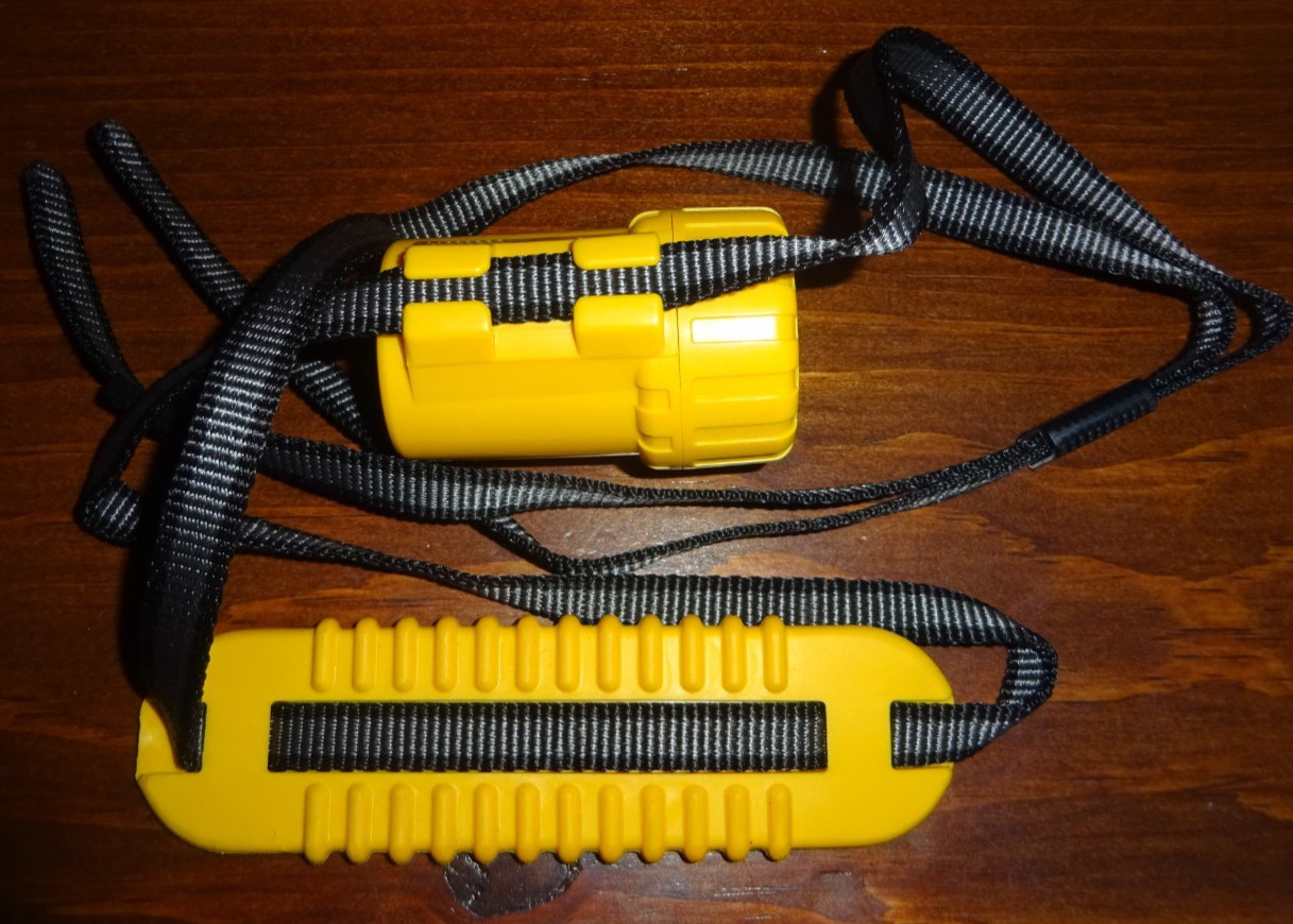 35mm Film Canisters w/Shoulder Strap, Screw-On Lid, Rubber Waterpoof Gasket, New