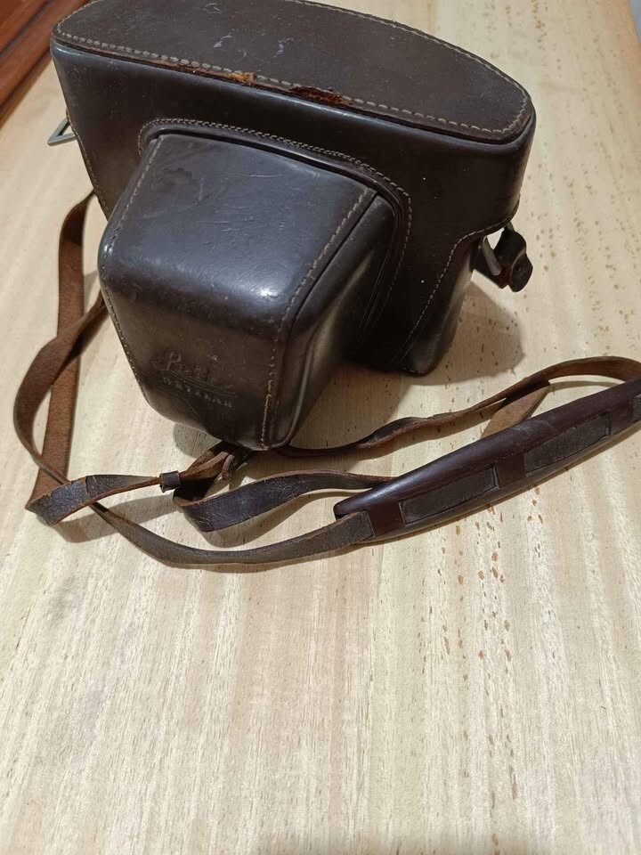 Vintage Brown Leather Leica Leitz Wetzlar Camera Case for Leicaflex SL/SL2 – Mod