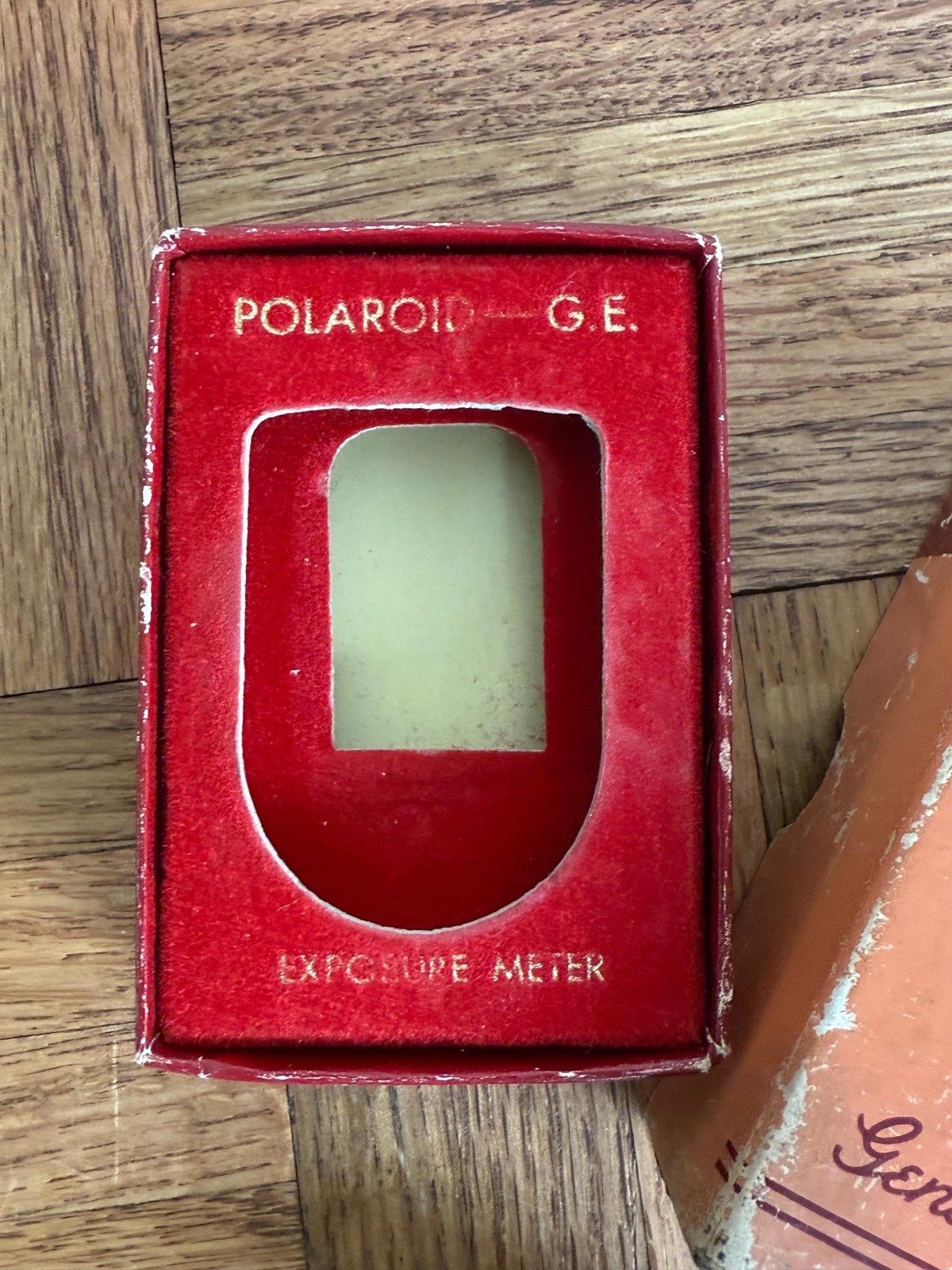 Vintage Polaroid Exposure Meter – General Electric Model PR-22 – Light Meter