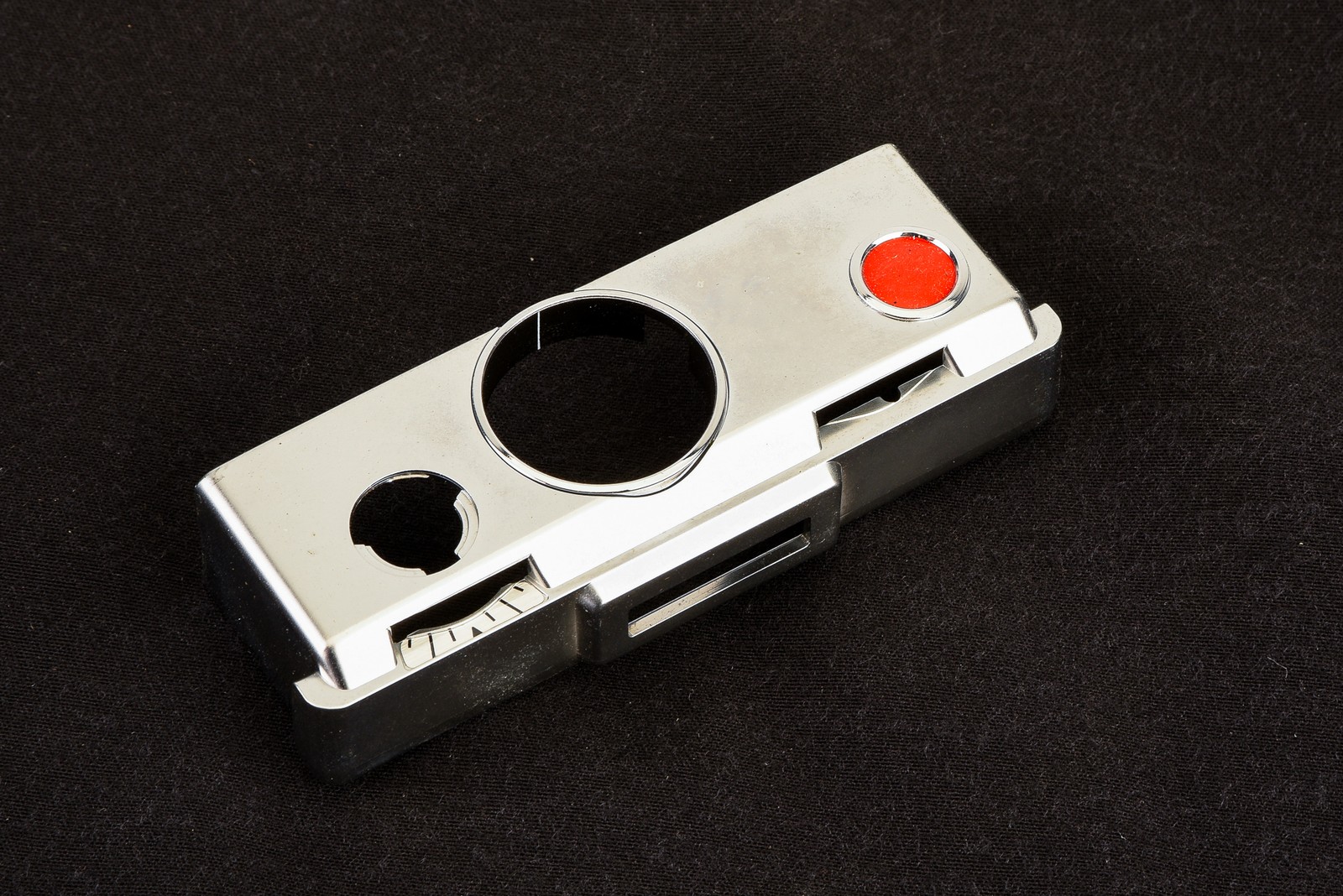Polaroid SX-70 Camera Replacement Part – Silver – Shutter Housing V20