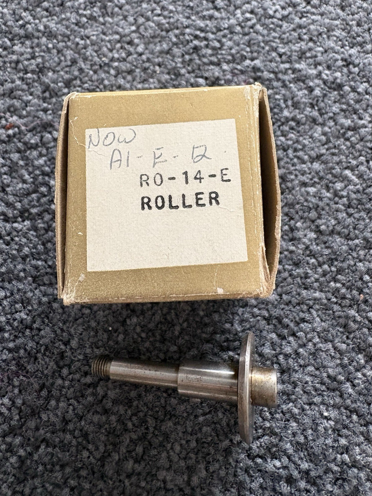 PRECISION EDW.H.WOLK PART – R0-14-E Roller Now A1-E-12 – NEW
