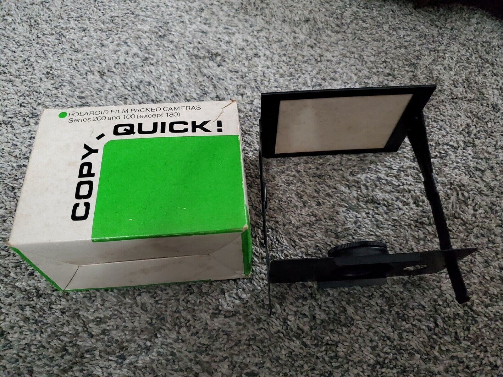 Polaroid Film Packed Cameras Series 200 100 Copy Quick Camera Attachment Vintage