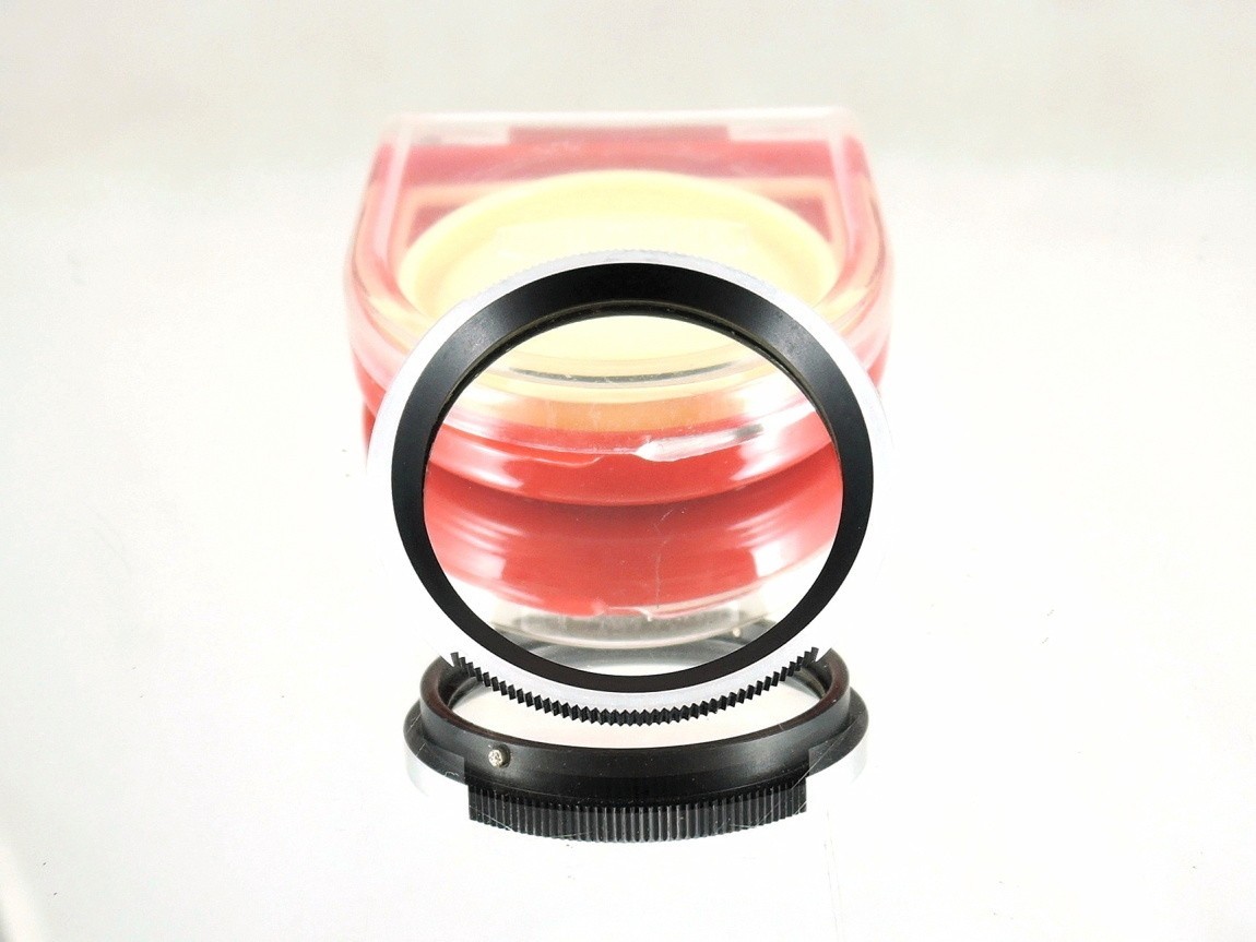 Flexaret UV B36 Filter Meopta Accessories Bayonet RARE + red plastic box.