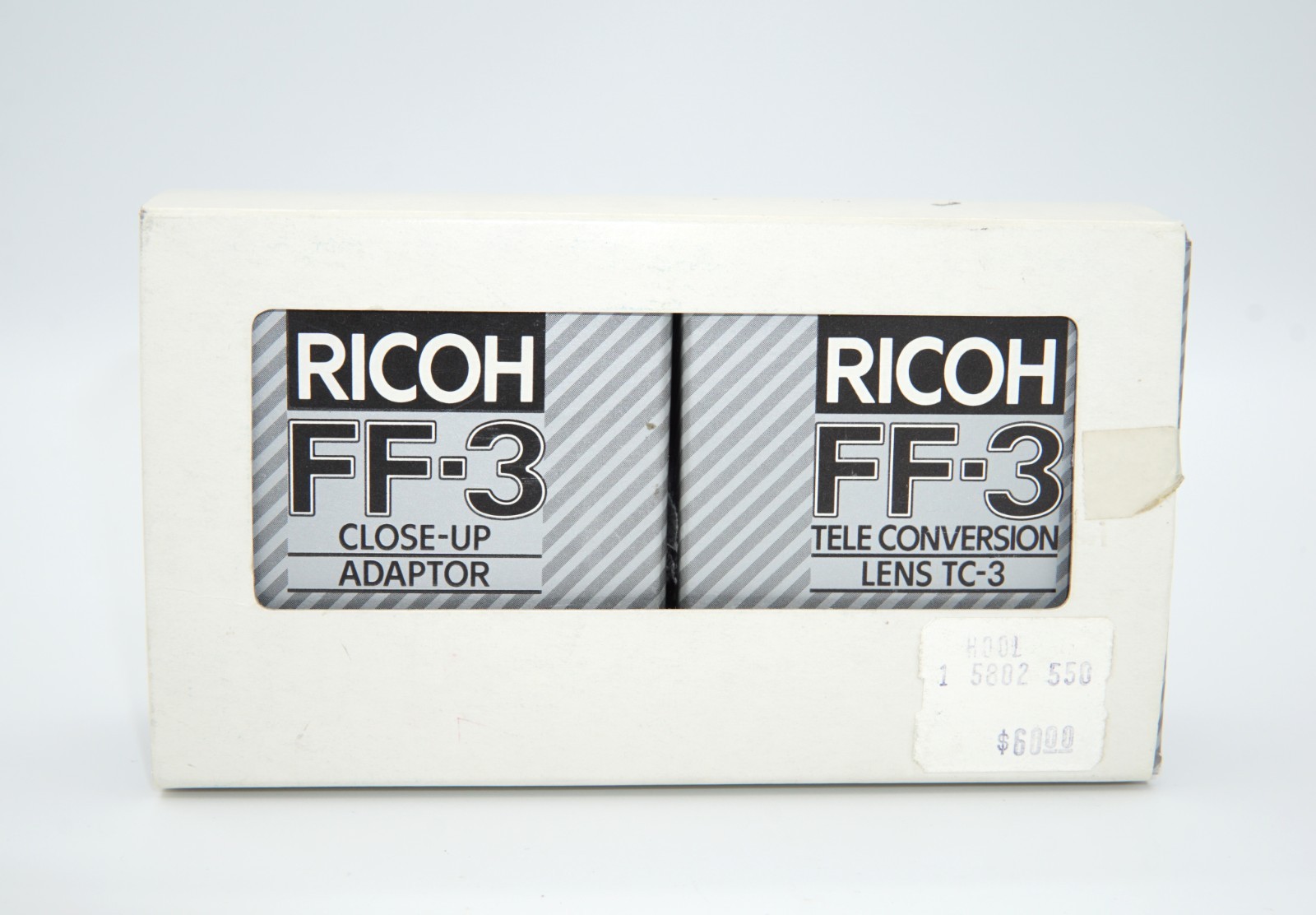 Ricoh FF-3 Adaptor Kit- Close-up + Tele-Conversion Lens TC-3 w/Cases
