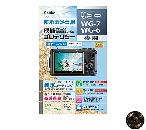 Kenko LCD Protective Film Hydrophilic Type for RICOH WG-7/WG-6 Anti-fog &