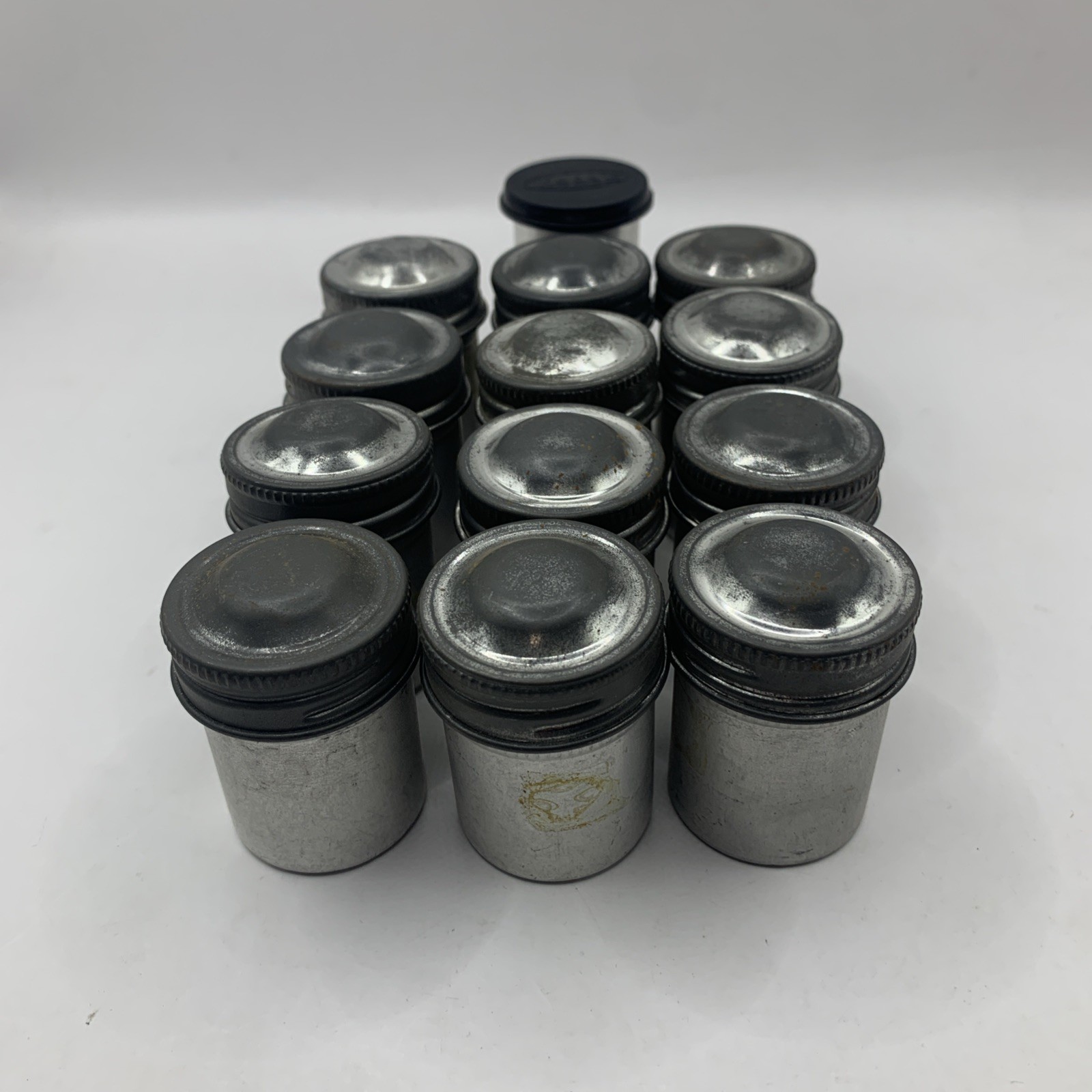 Vintage Kodak Style 35mm film Screw Top Canisters-A Baker’s Dozen! (13).